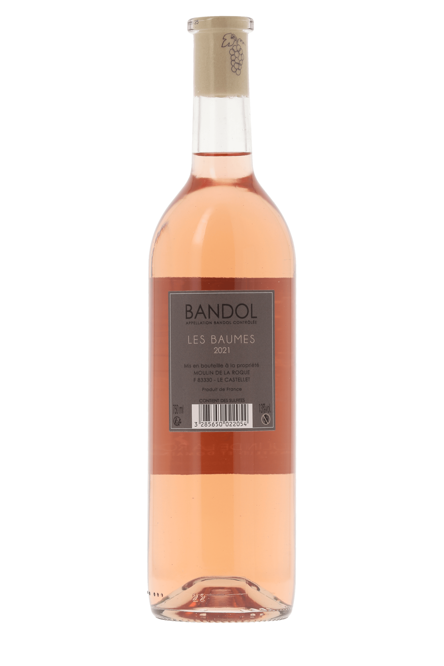 Bandol Les Baumes Moulin de la Roque 2021 - frontbs