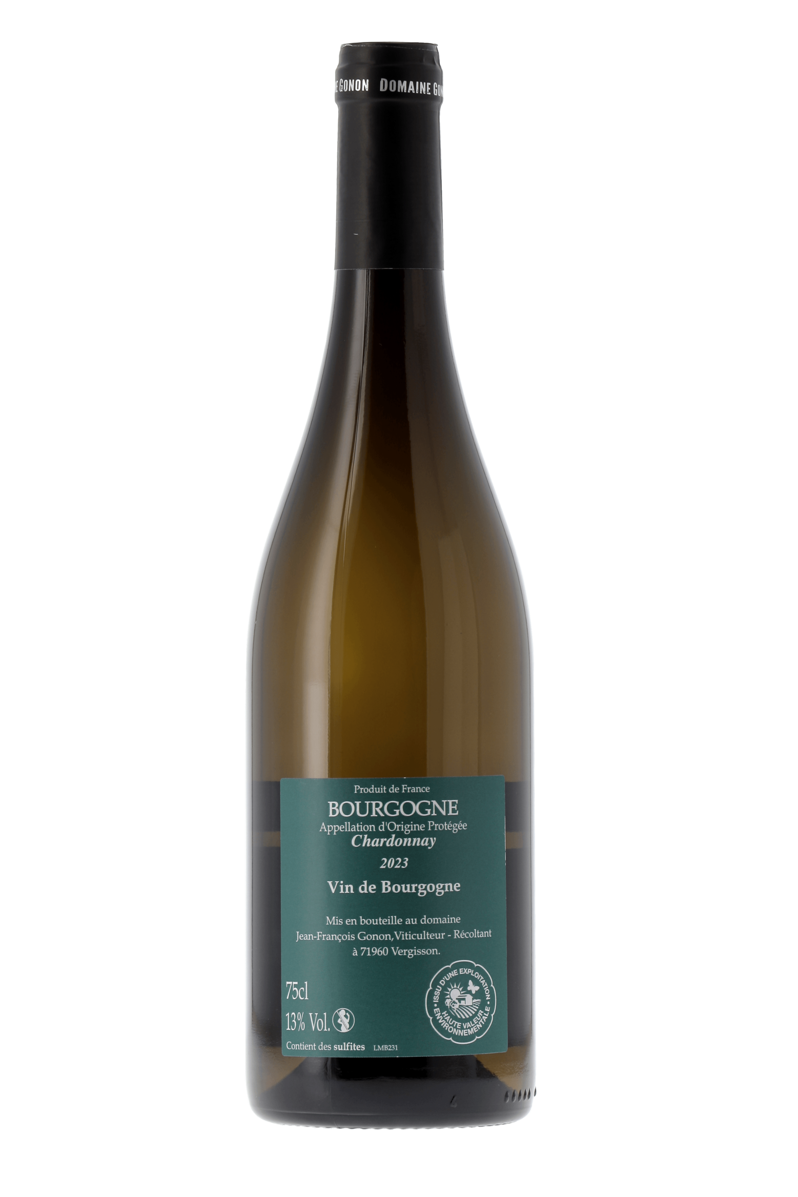 Bourgogne Chardonnay Domaine Gonon 2023 - frontbs