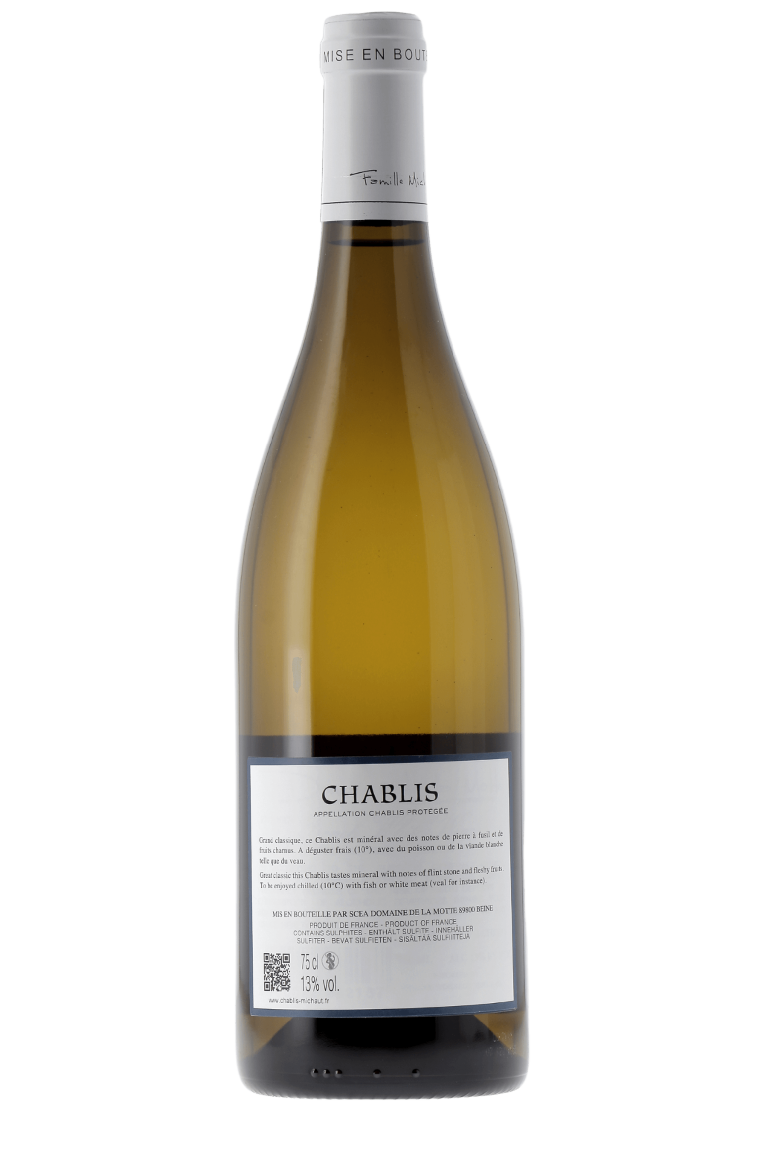 Chablis Domaine de la Motte 2021 - frontbs