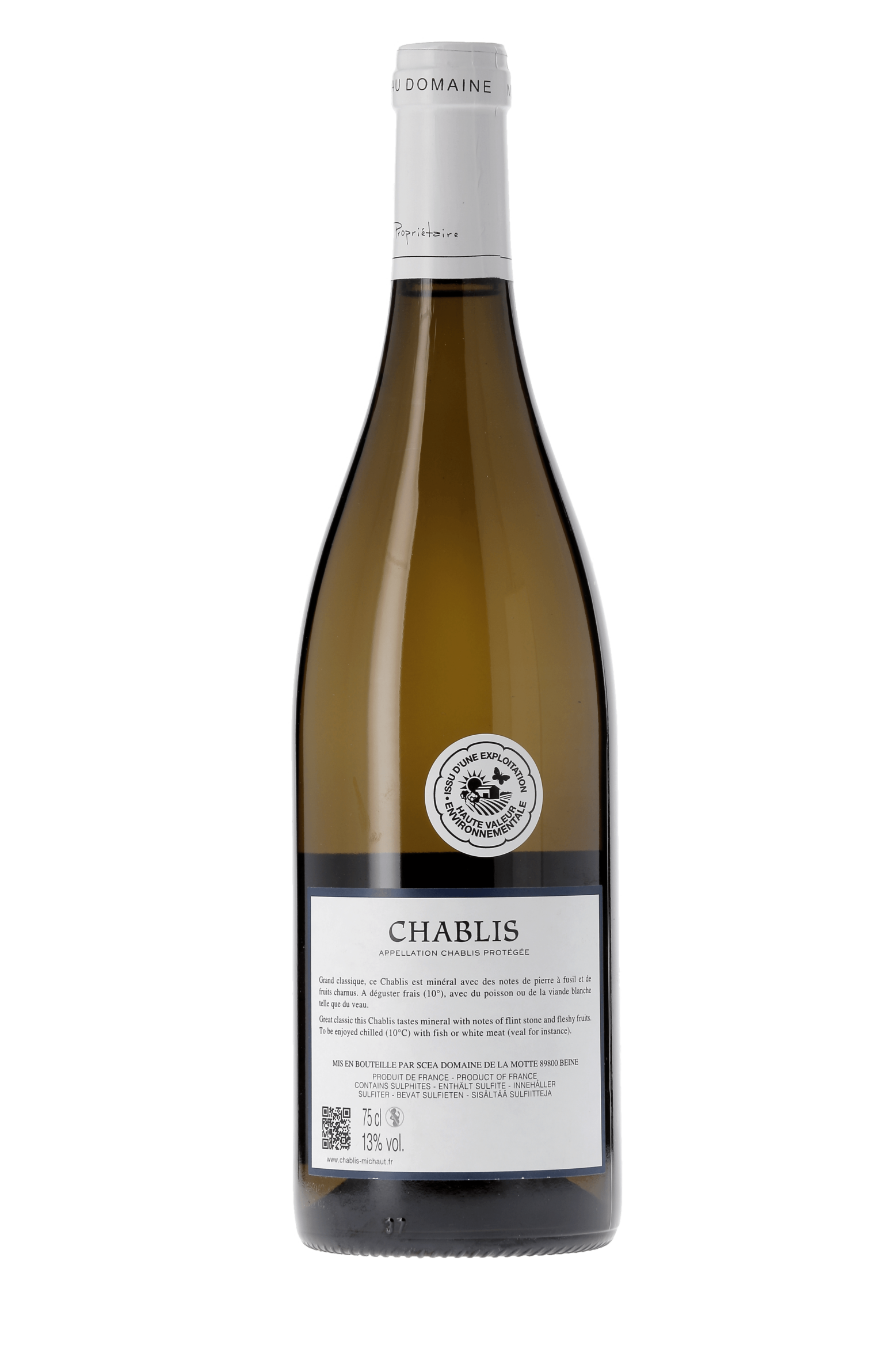 Chablis Le Guilleret Domaine de la Motte 2021 - frontbs