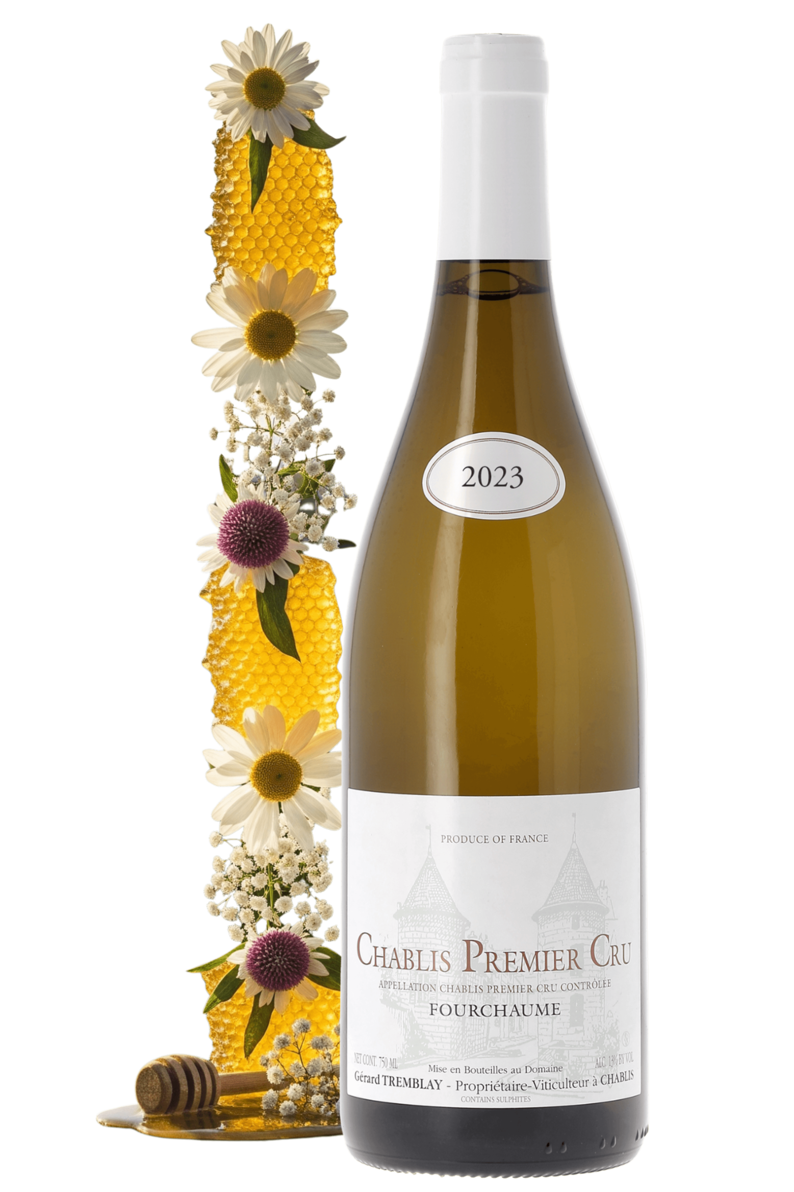 Chablis Premier Cru Fourchaume Domaine Gérard Tremblay 2023 - frontbs