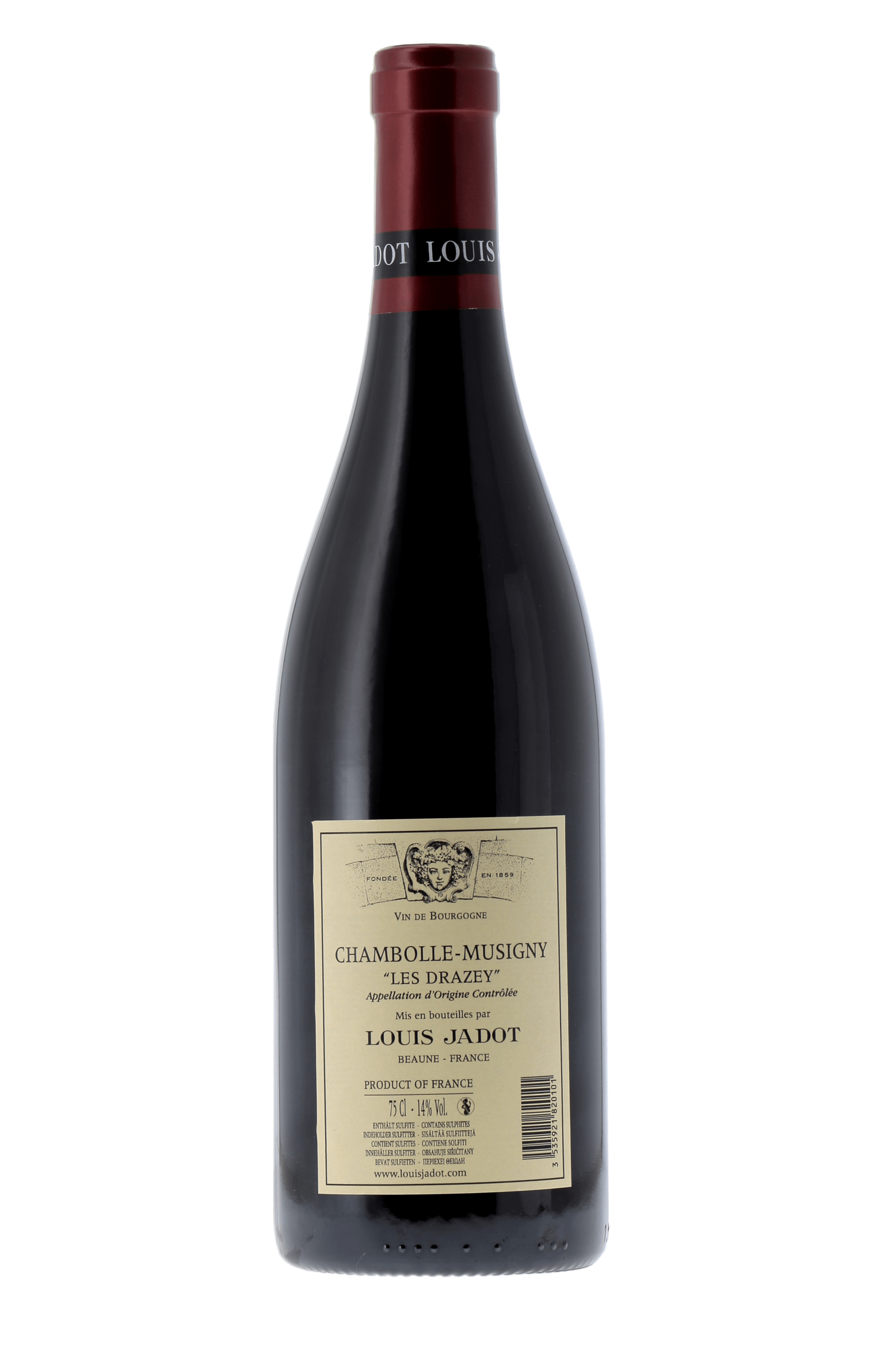 Chambolle-Musigny Les Drazey Louis Jadot 2019 - frontbs