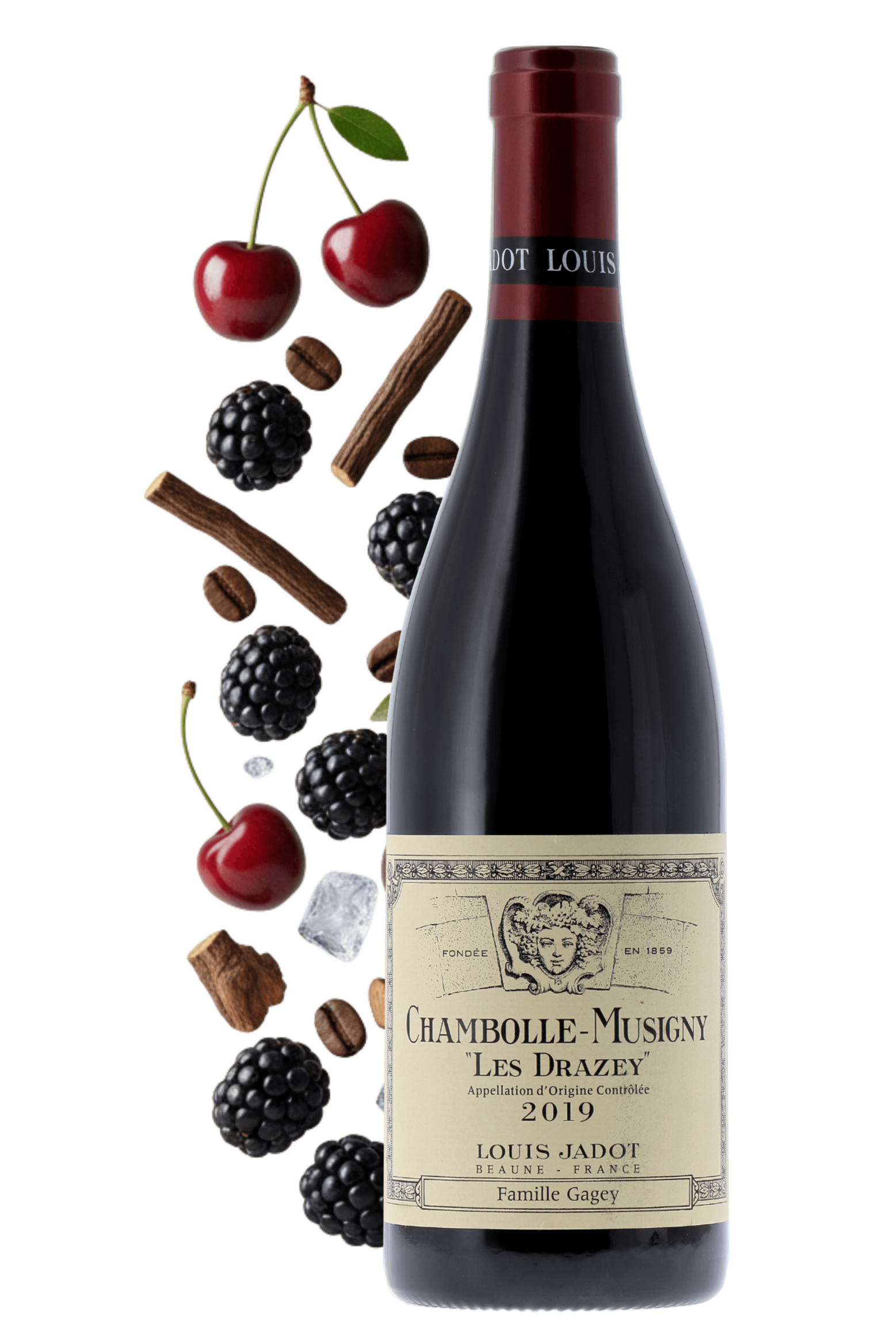 Chambolle-Musigny Les Drazey Louis Jadot 2019 - frontbs
