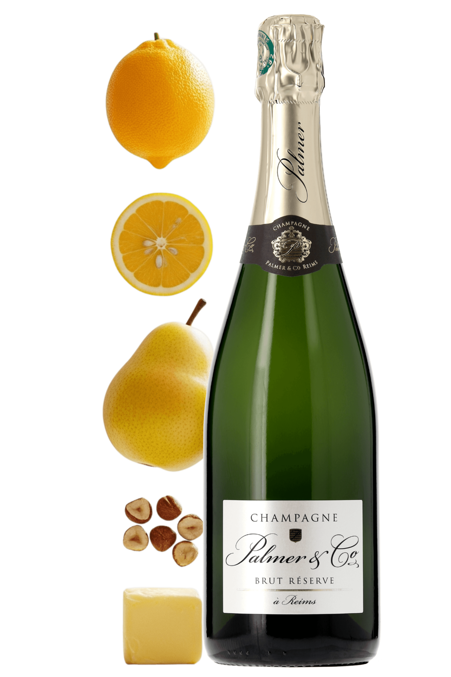 Champagne Brut Réserve Champagne Palmer NM - frontbs