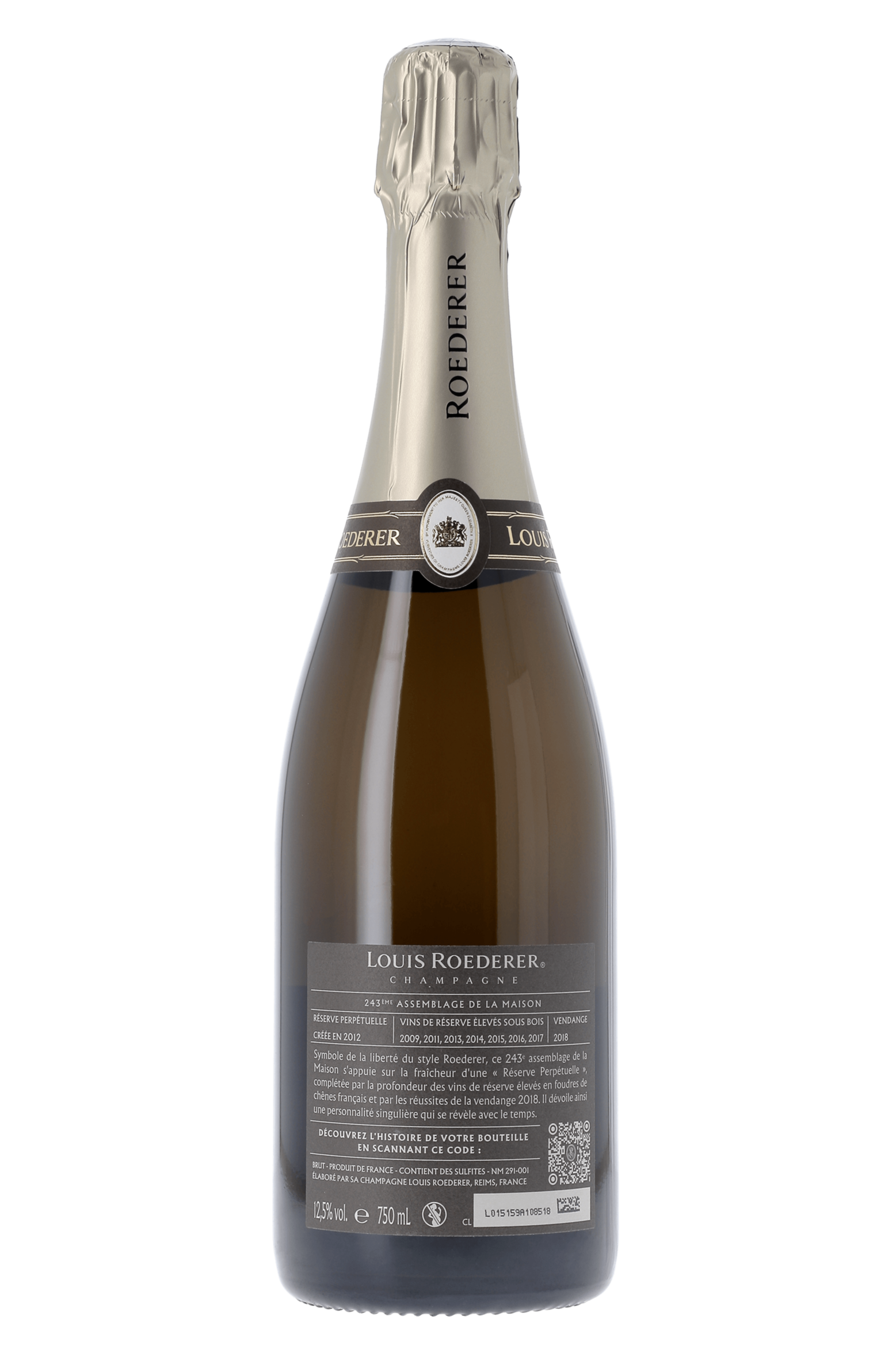 Champagne Collection 243 Champagne Louis Roederer NM - frontbs