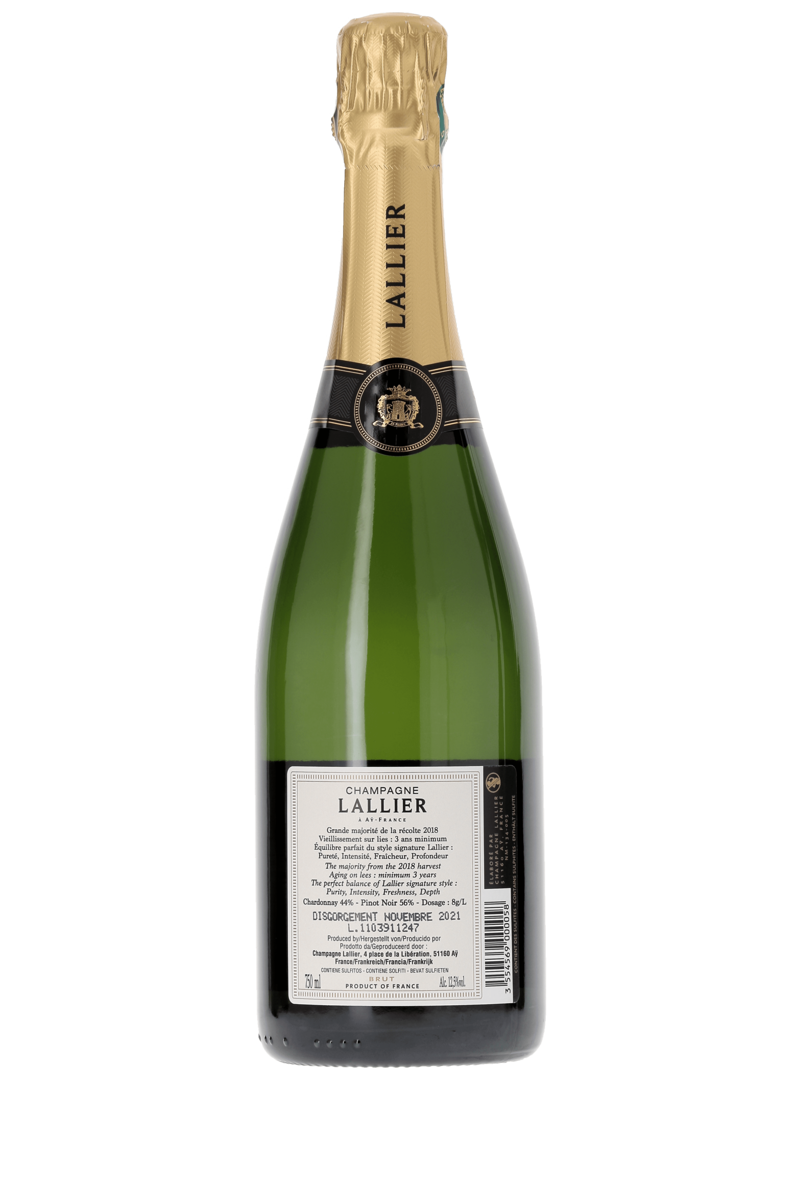 Champagne R018 Champagne Lallier NM - frontbs