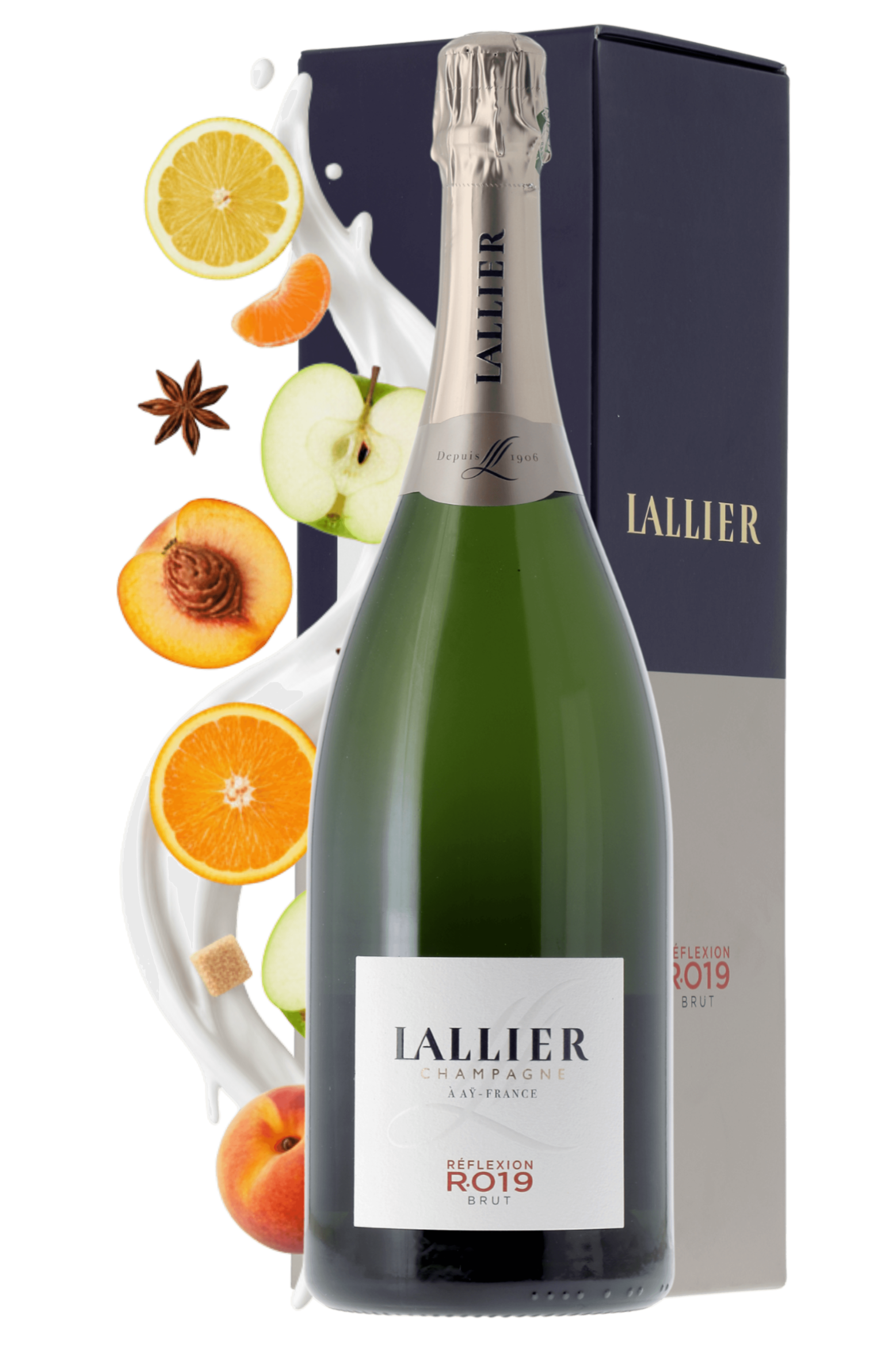 Champagne R019 Champagne Lallier NM 150cl - frontbs