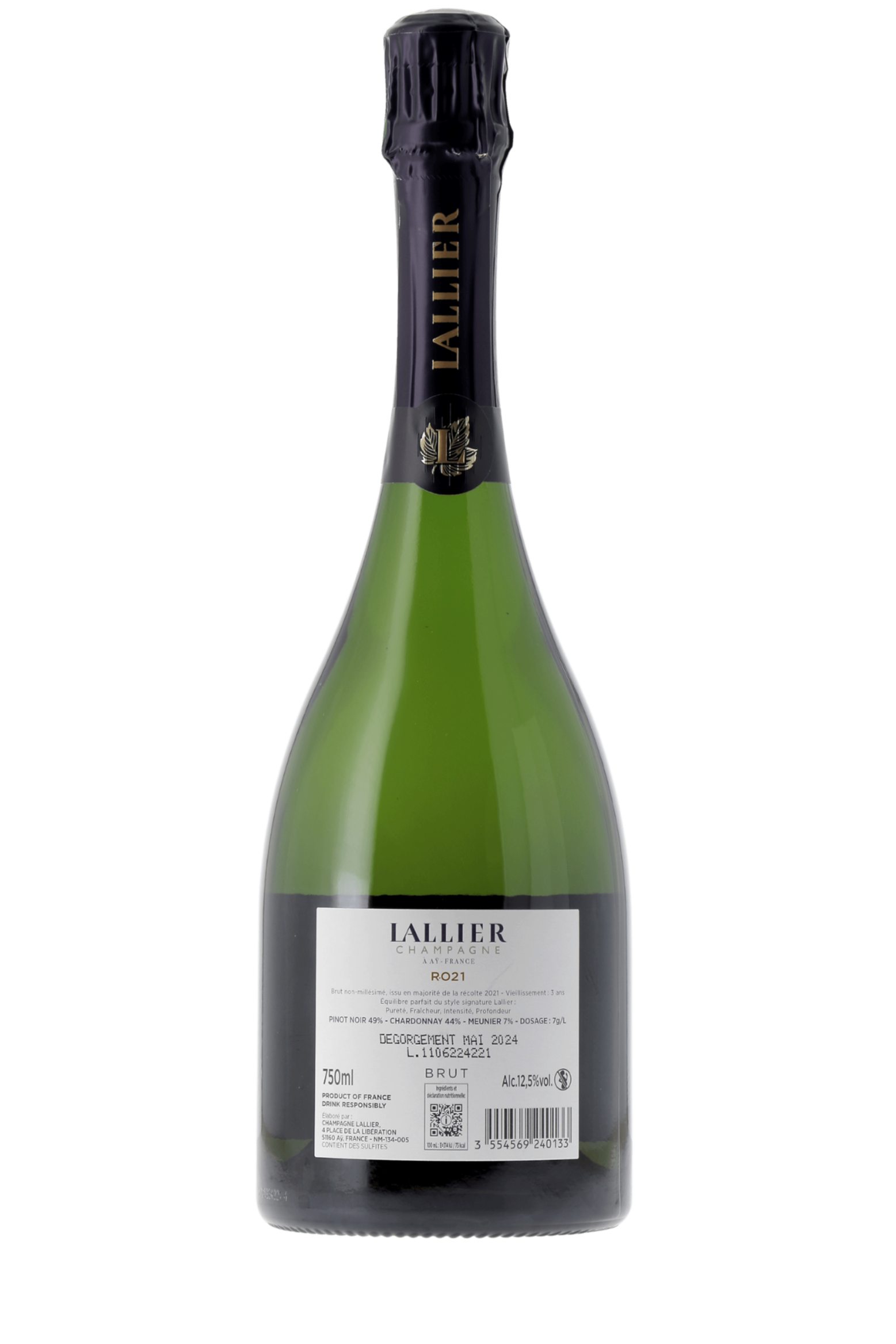 Champagne R021 Champagne Lallier NM - frontbs