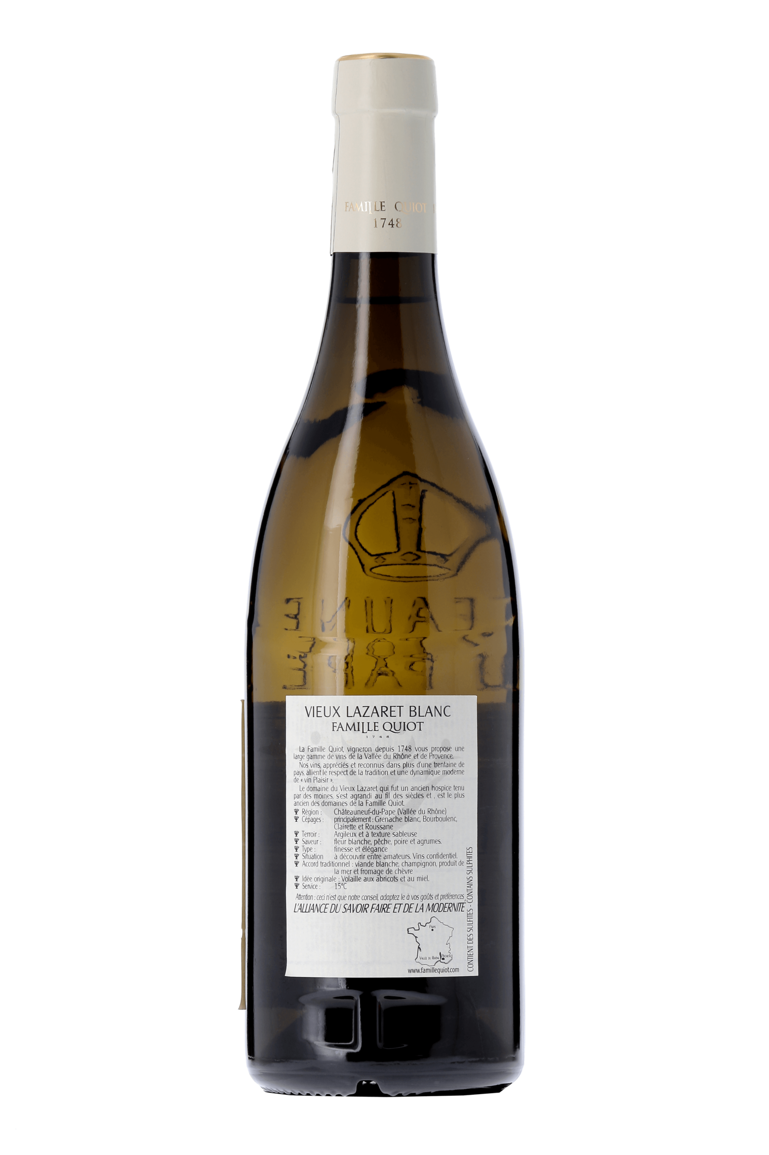 Châteauneuf-du-Pape Domaine du Vieux Lazaret 2020 - frontbs