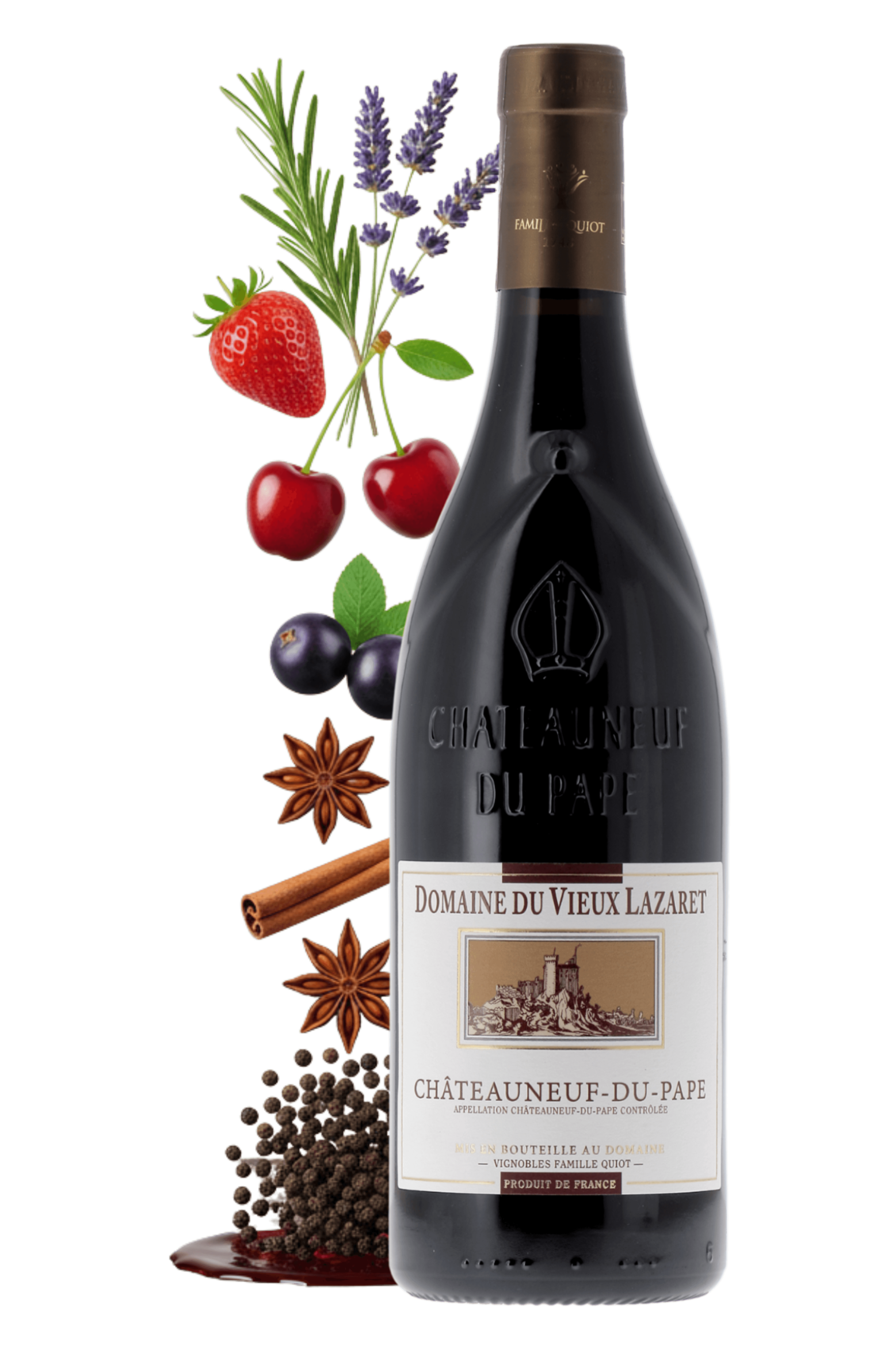 Châteauneuf-du-Pape Domaine du Vieux Lazaret 2023 - frontbs