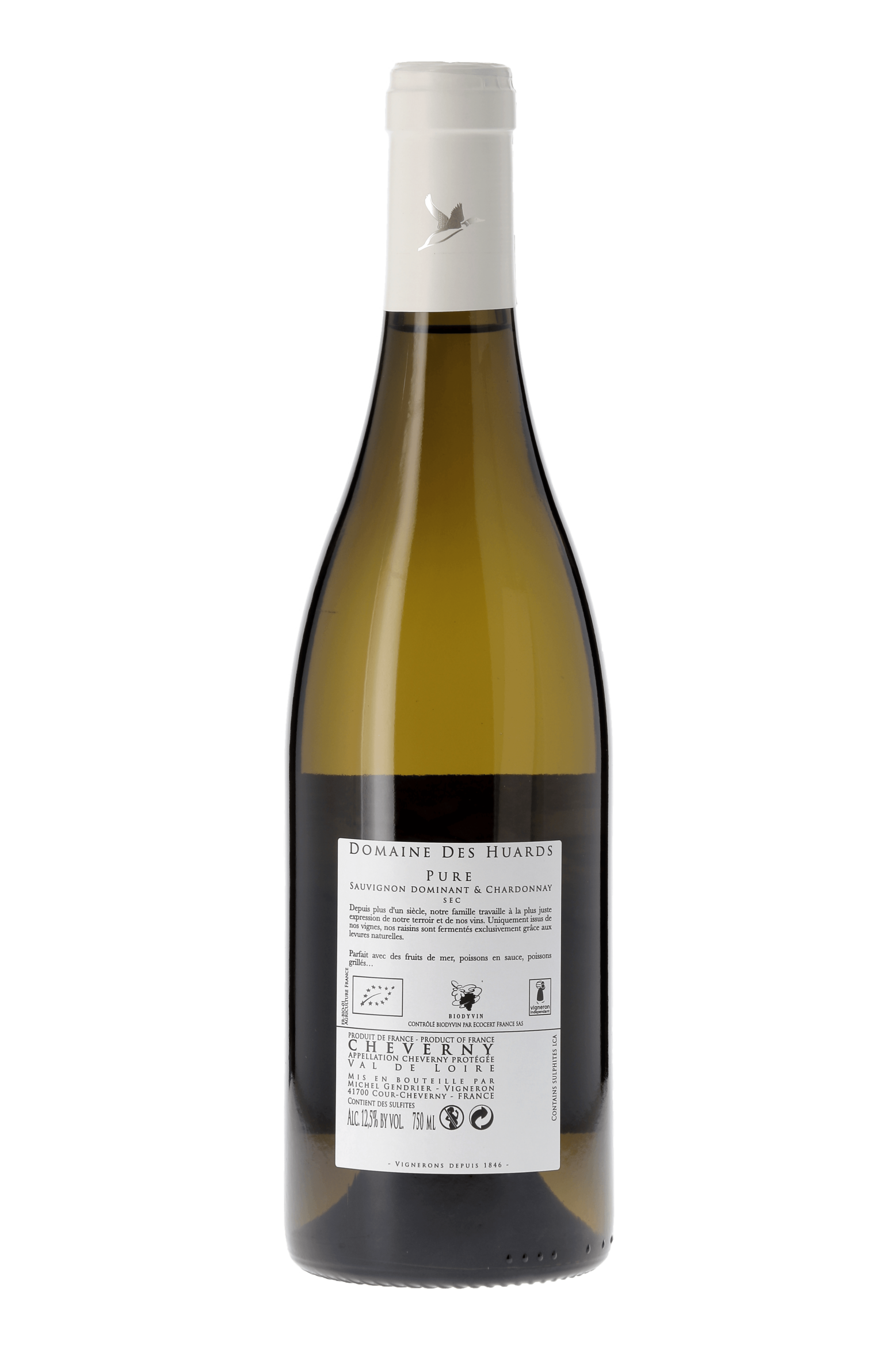 Cheverny Pure Domaine des Huards 2019 - frontbs