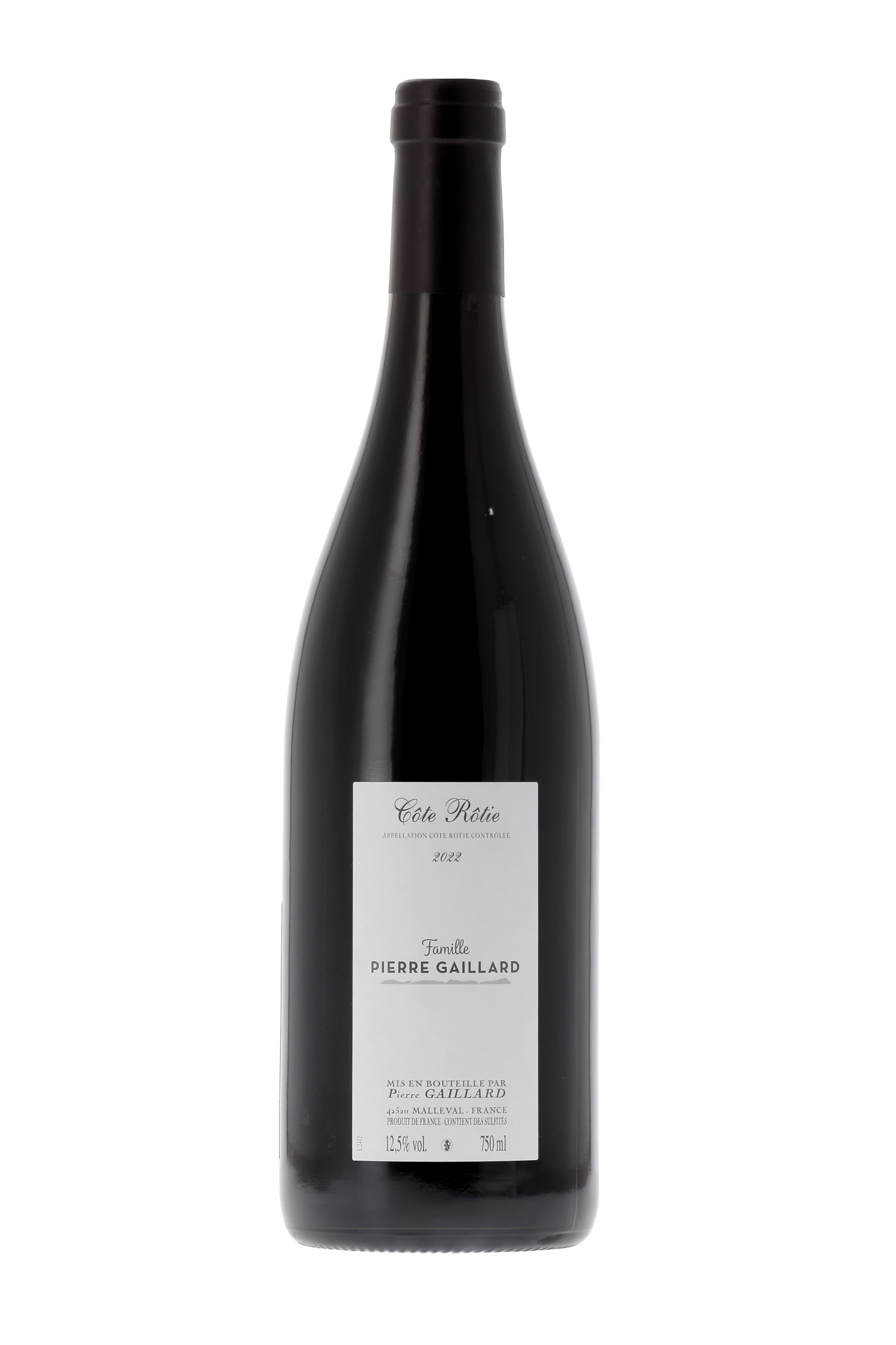 Côte Rôtie Domaine Pierre Gaillard 2022 - frontbs