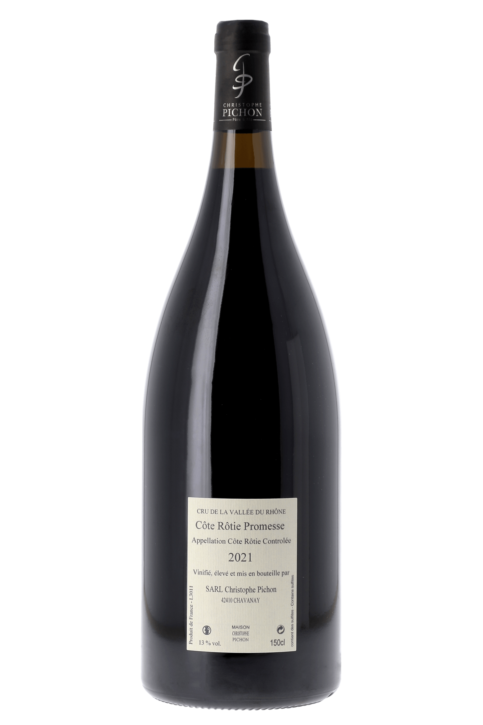 Côte Rôtie Promesse Domaine Christophe Pichon 2021 150cl - frontbs
