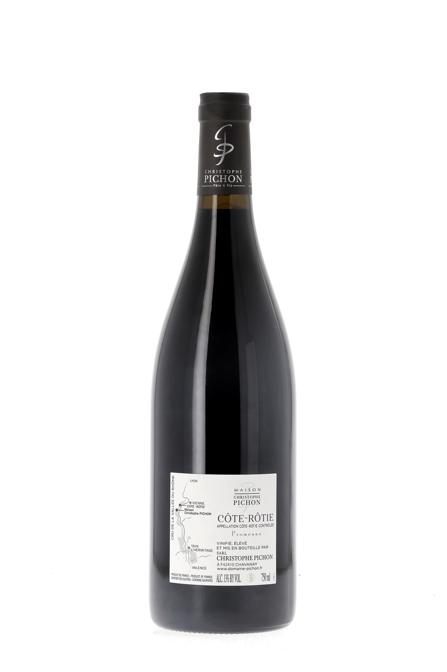 Côte Rôtie Promesse Domaine Christophe Pichon 2021 - frontbs