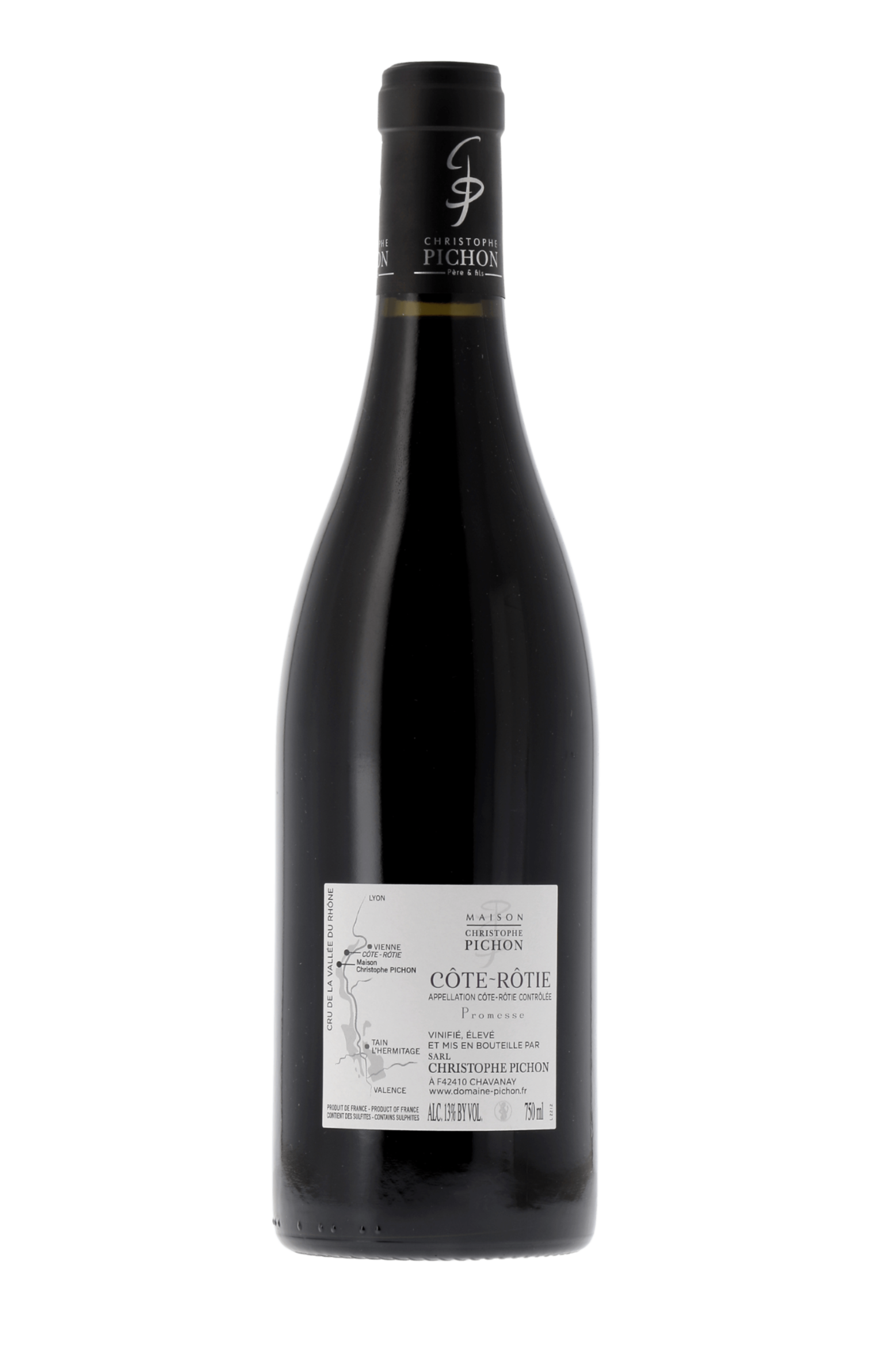 Côte Rôtie Promesse Domaine Christophe Pichon 2022 - frontbs
