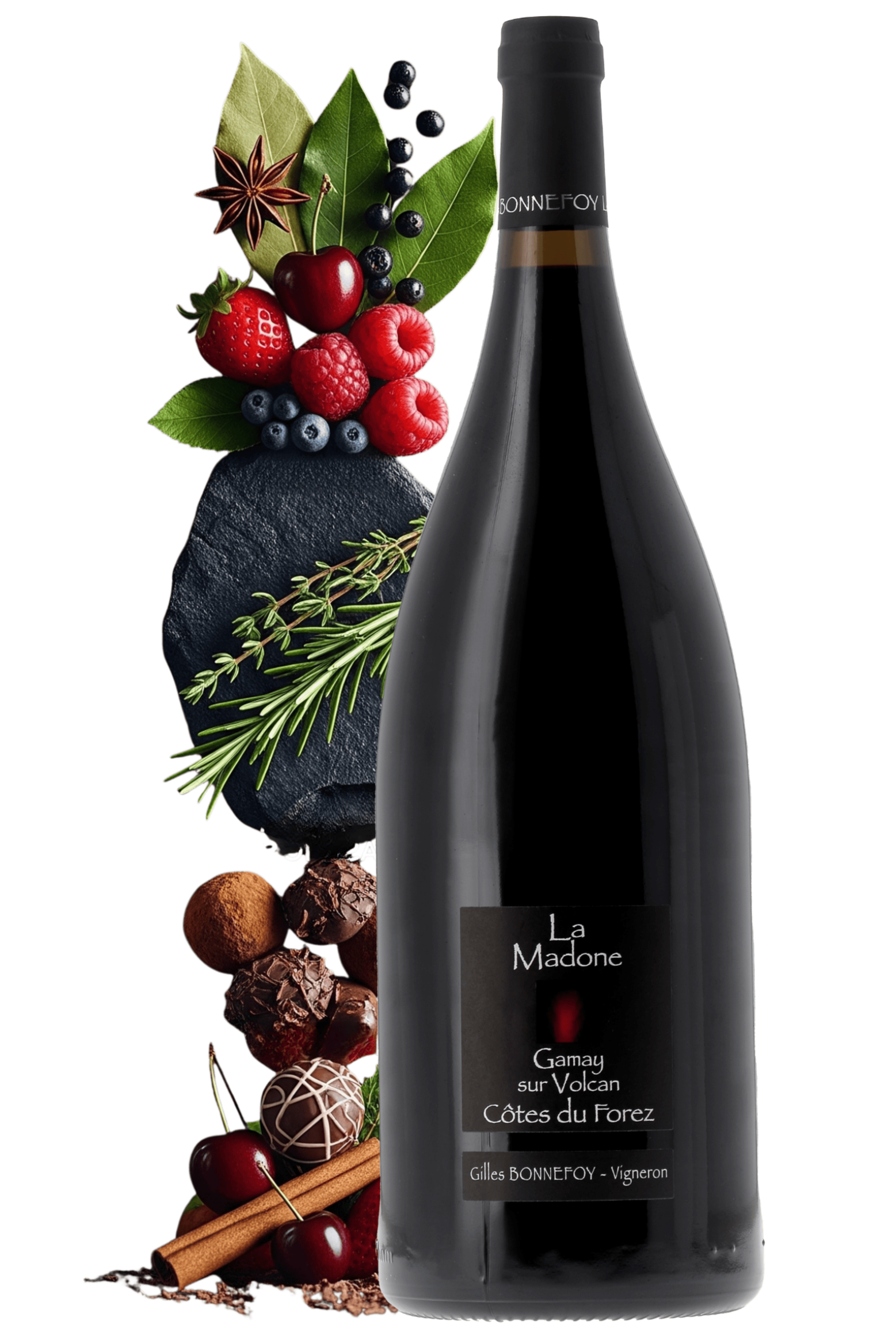 Côtes du Forez La Madone Les Vins de la Madone 2024 150cl - frontbs