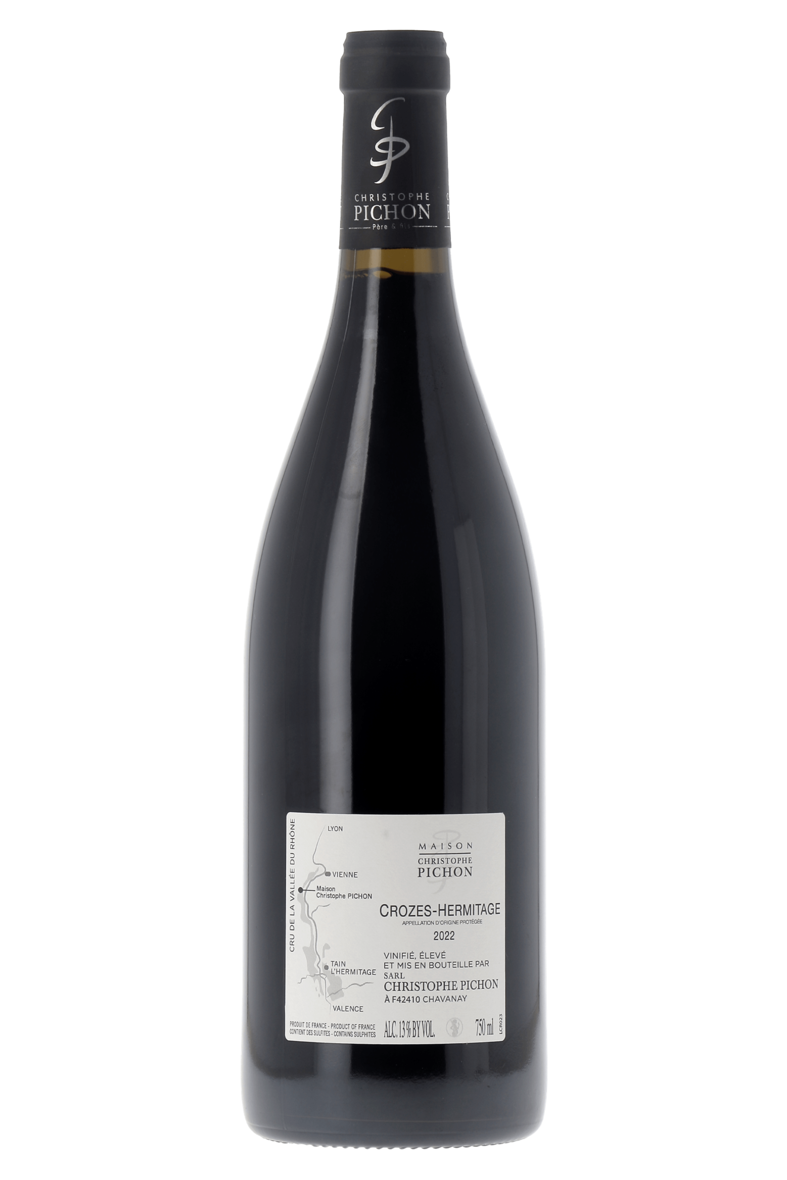 Crozes-Hermitage Domaine Christophe Pichon 2022 - frontbs