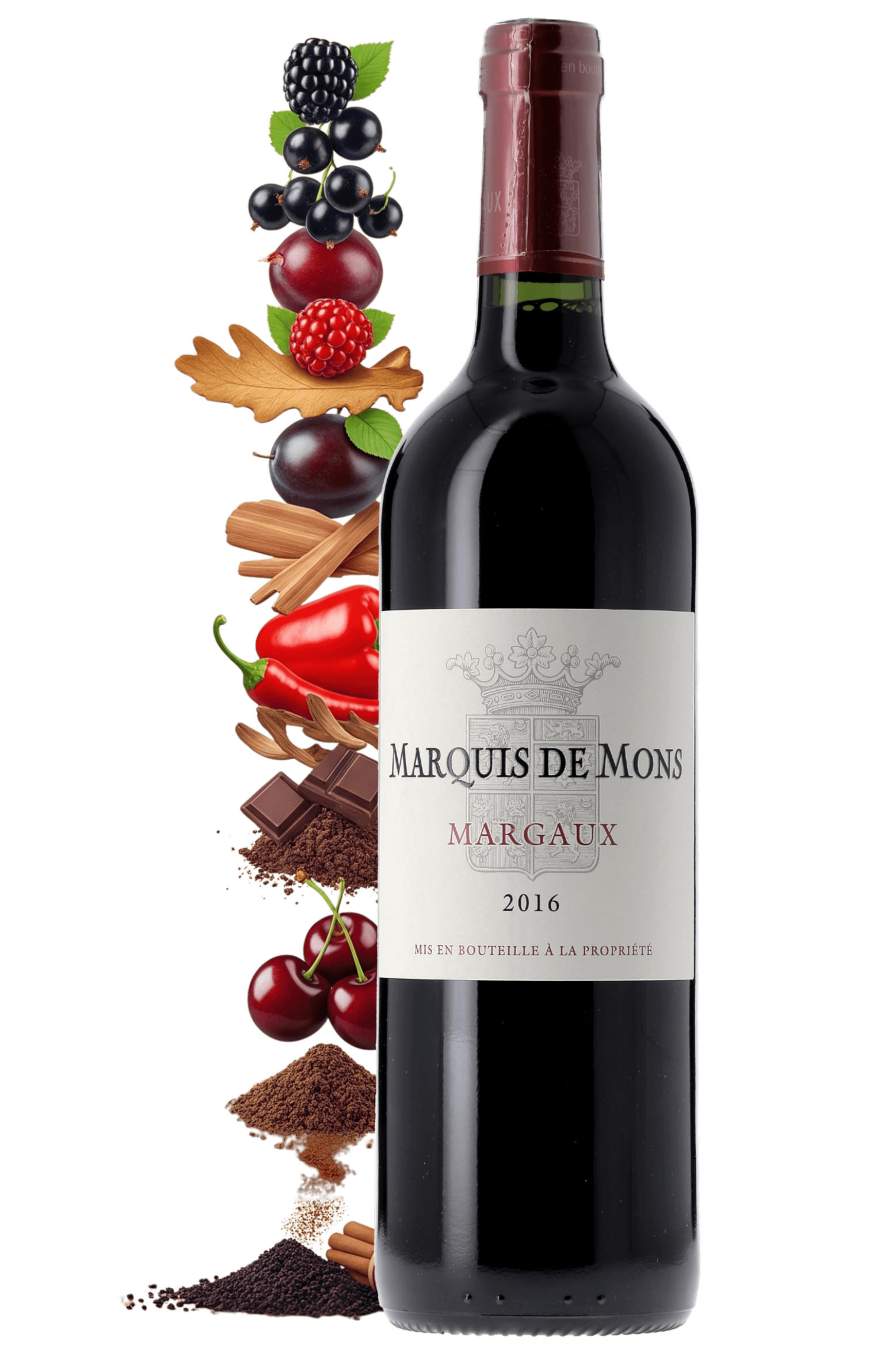 Margaux Marquis de Mons 2016 - frontbs