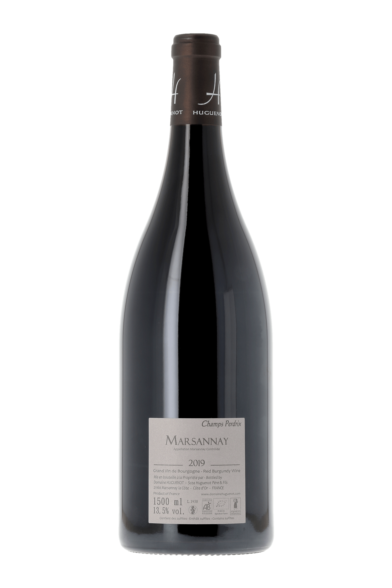 Marsannay Champs-Perdrix Domaine Huguenot 2019 150cl - frontbs