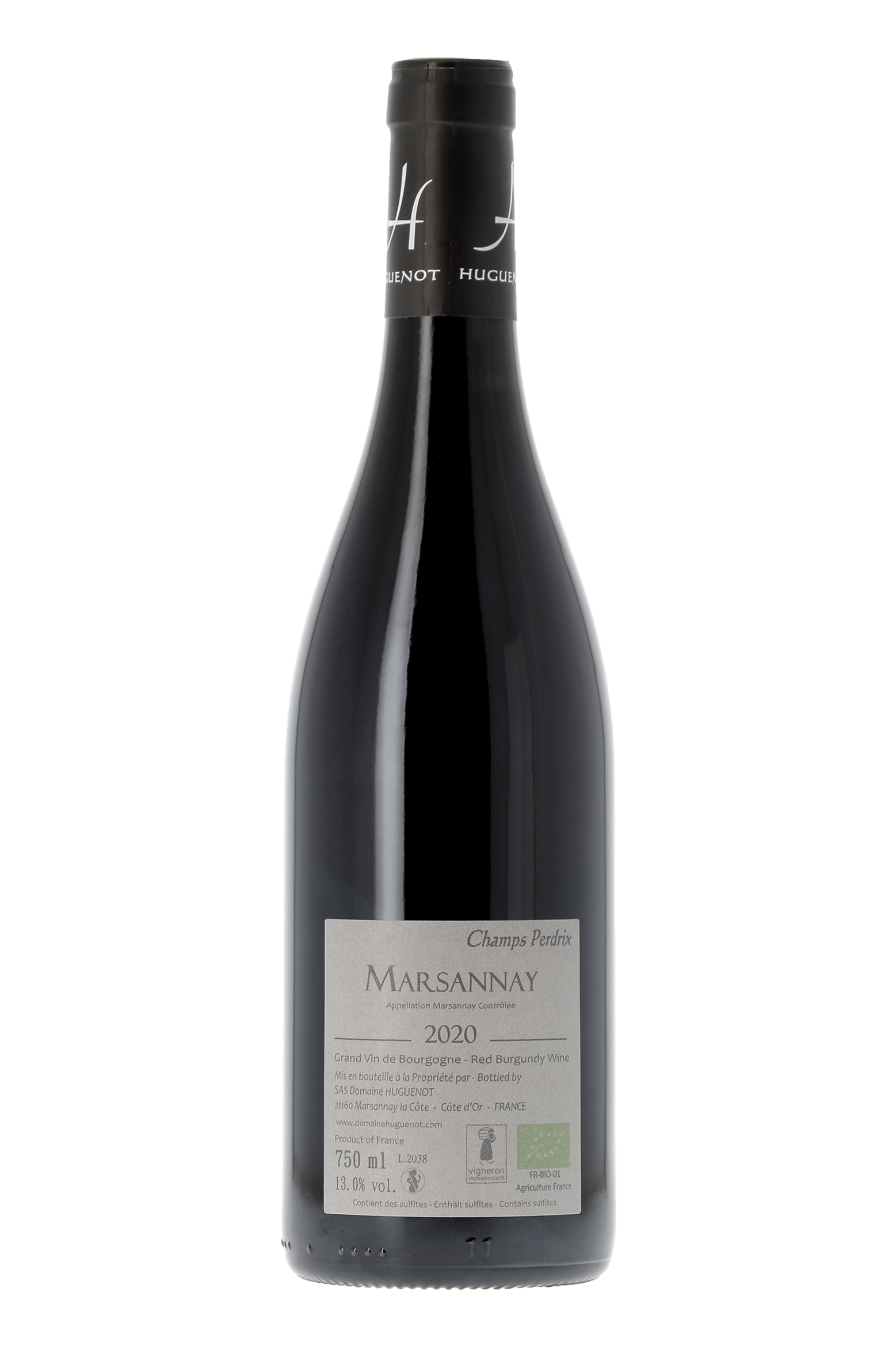 Marsannay Champs-Perdrix Domaine Huguenot 2020 - frontbs
