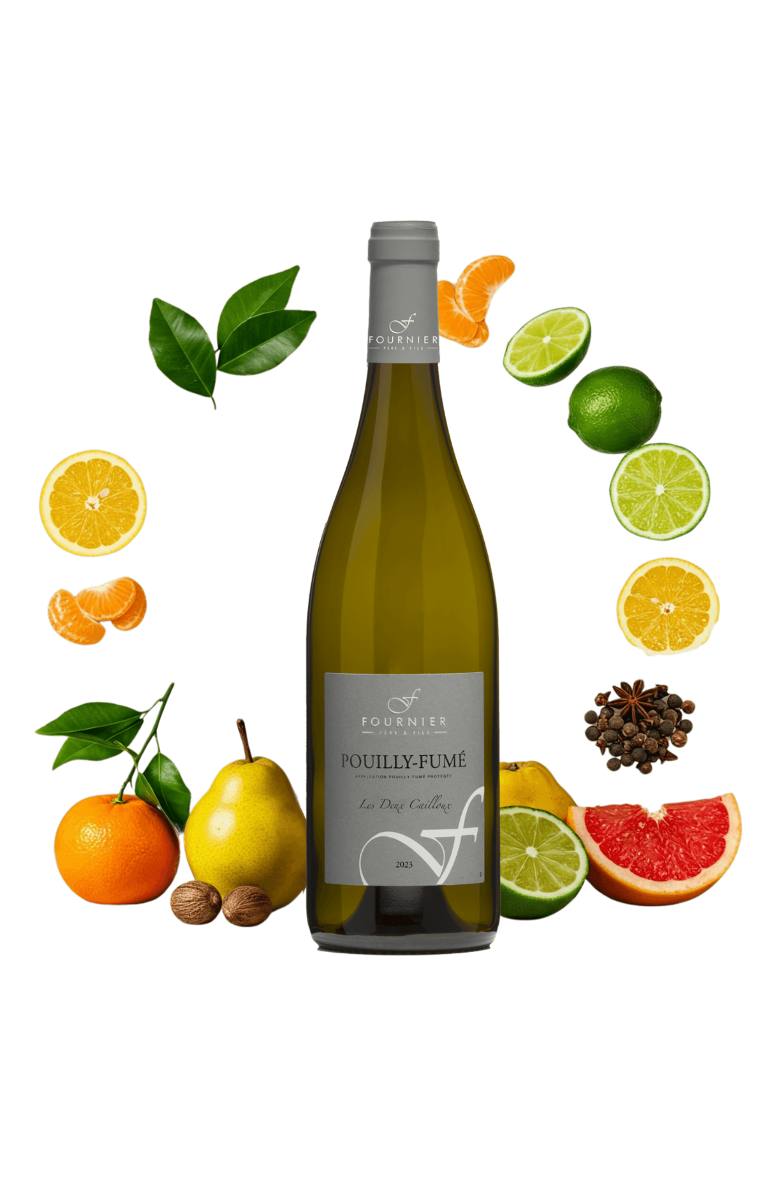 Pouilly-Fumé Les Deux Cailloux Fournier Père et Fils 2023 - frontbs