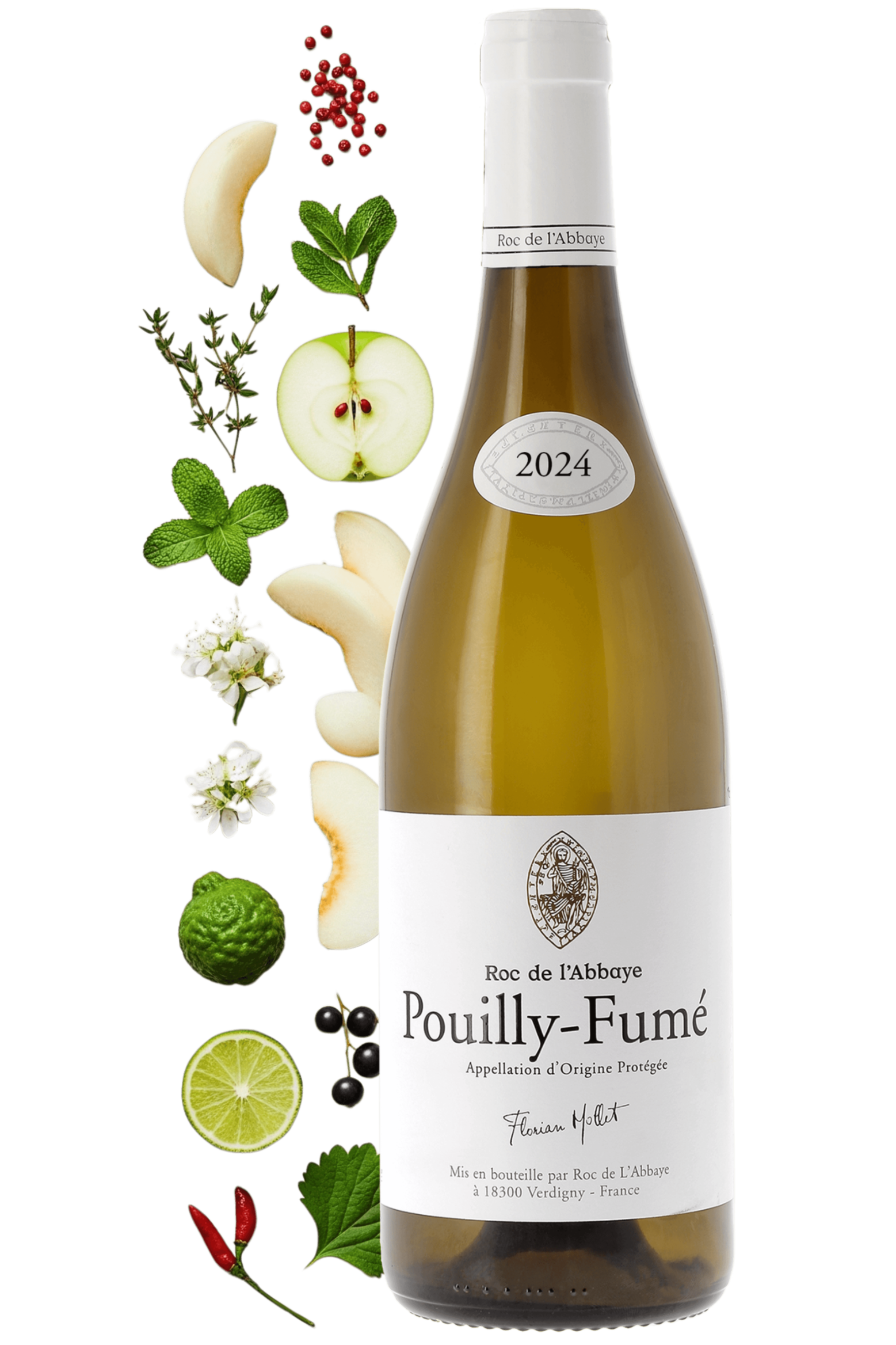 Pouilly-Fumé Roc de l'Abbaye 2024 - frontbs