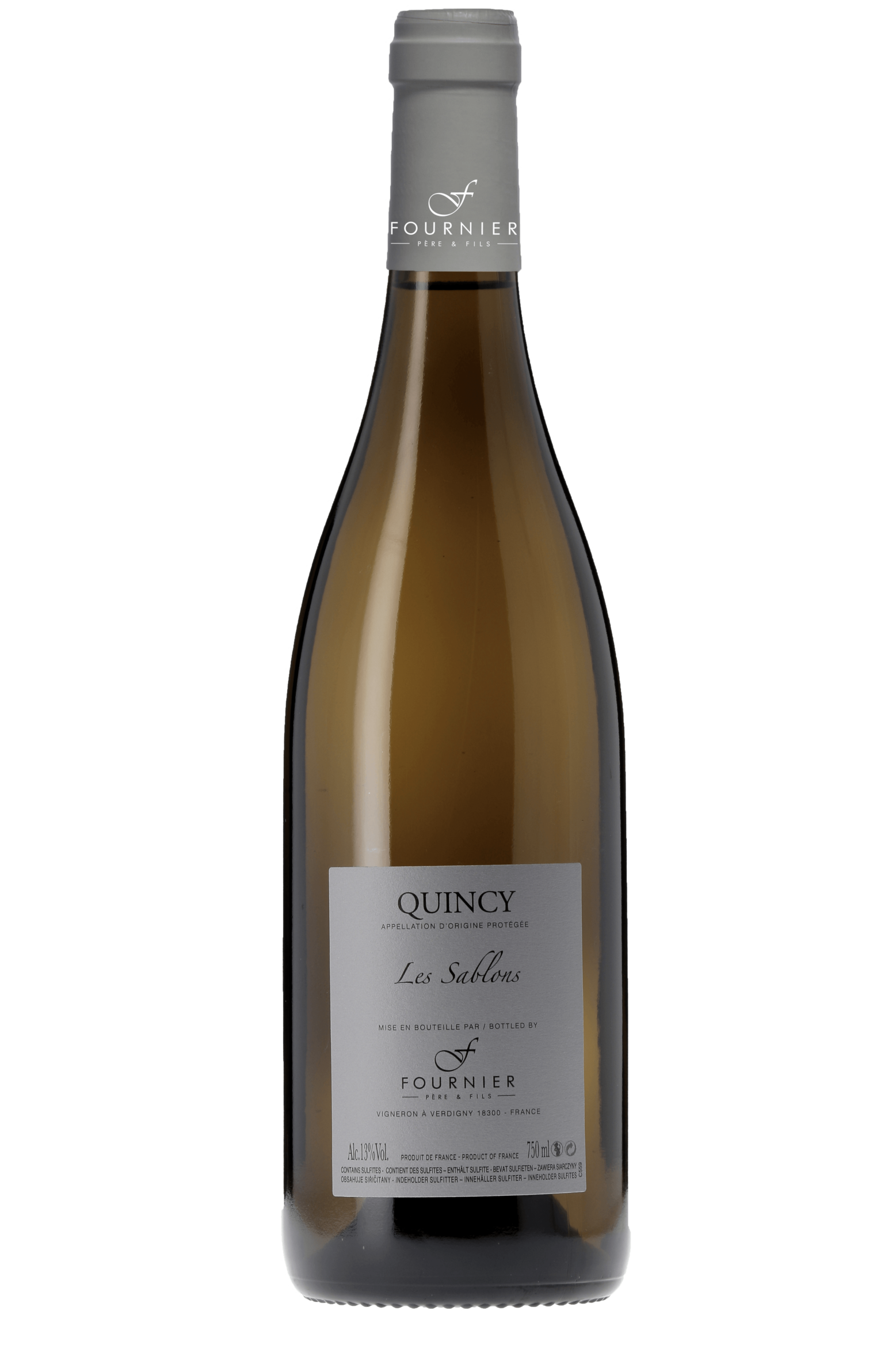 Quincy Les Sablons Fournier Père et Fils 2023 - frontbs