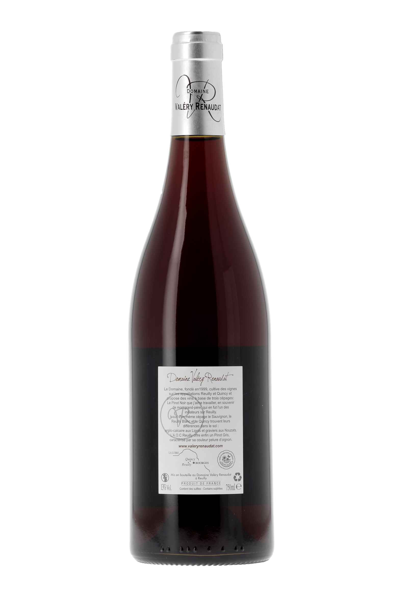 Reuilly Les Lignis Domaine Valery Renaudat 2021 - frontbs