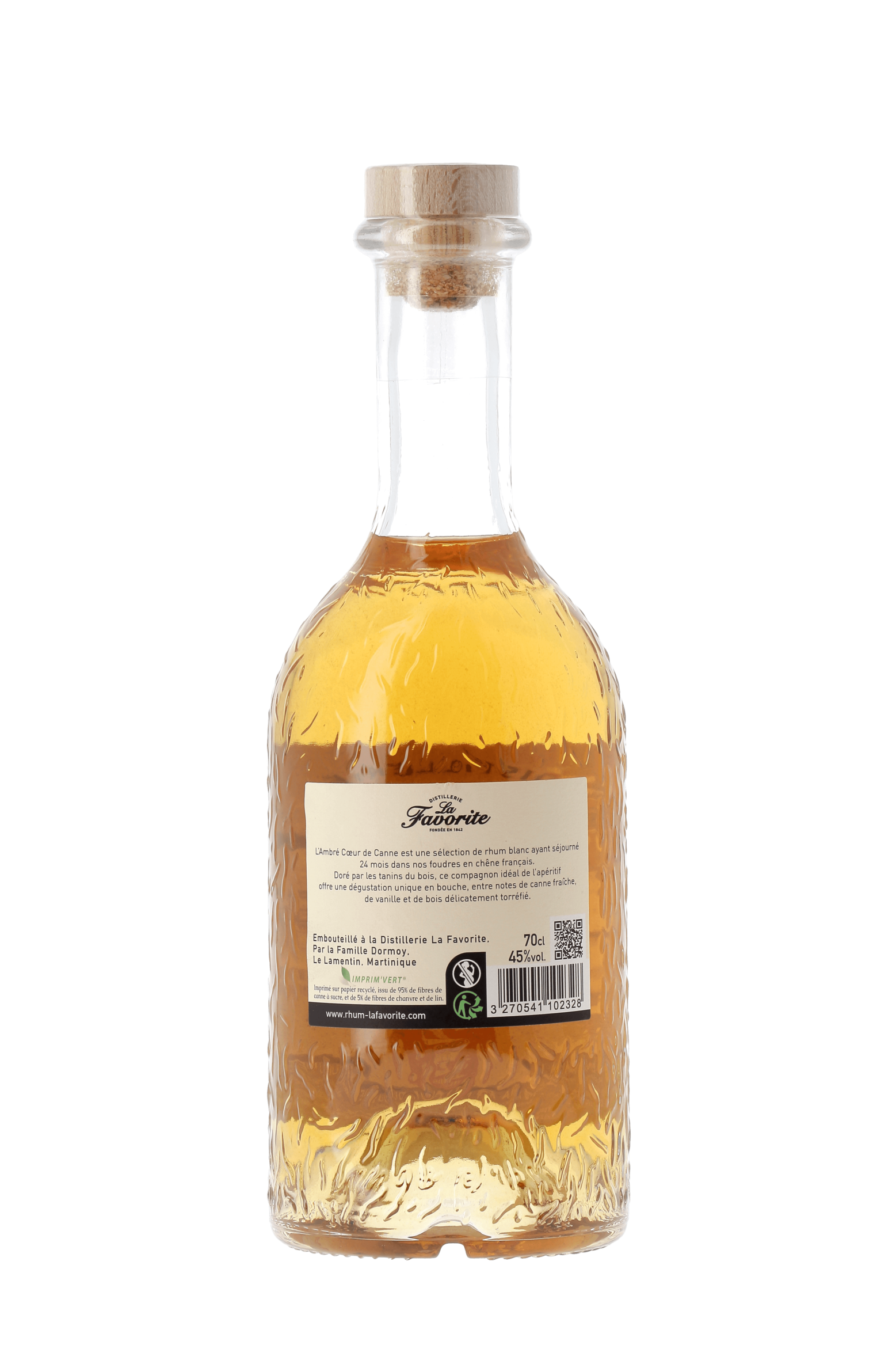 RHUM Coeurs de Canne 2 ans - La Favorite - frontbs