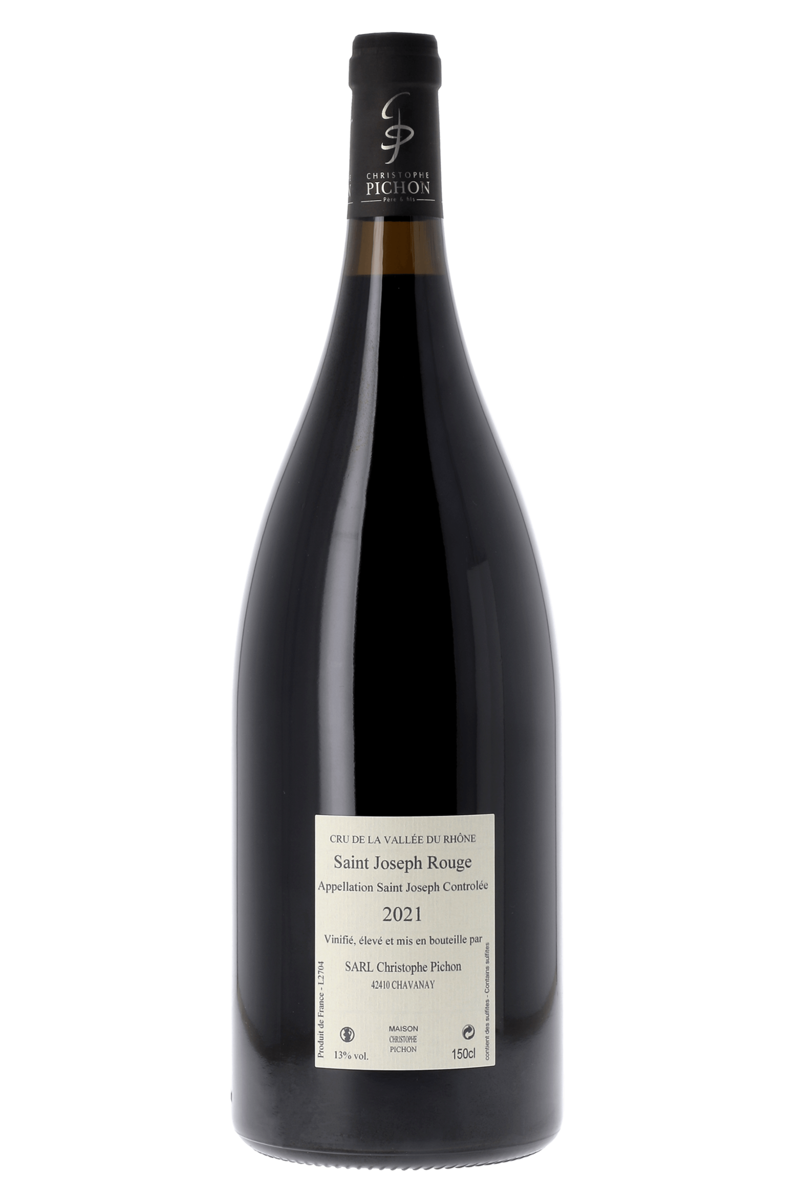Saint-Joseph Domaine Christophe Pichon 2021 150cl - frontbs