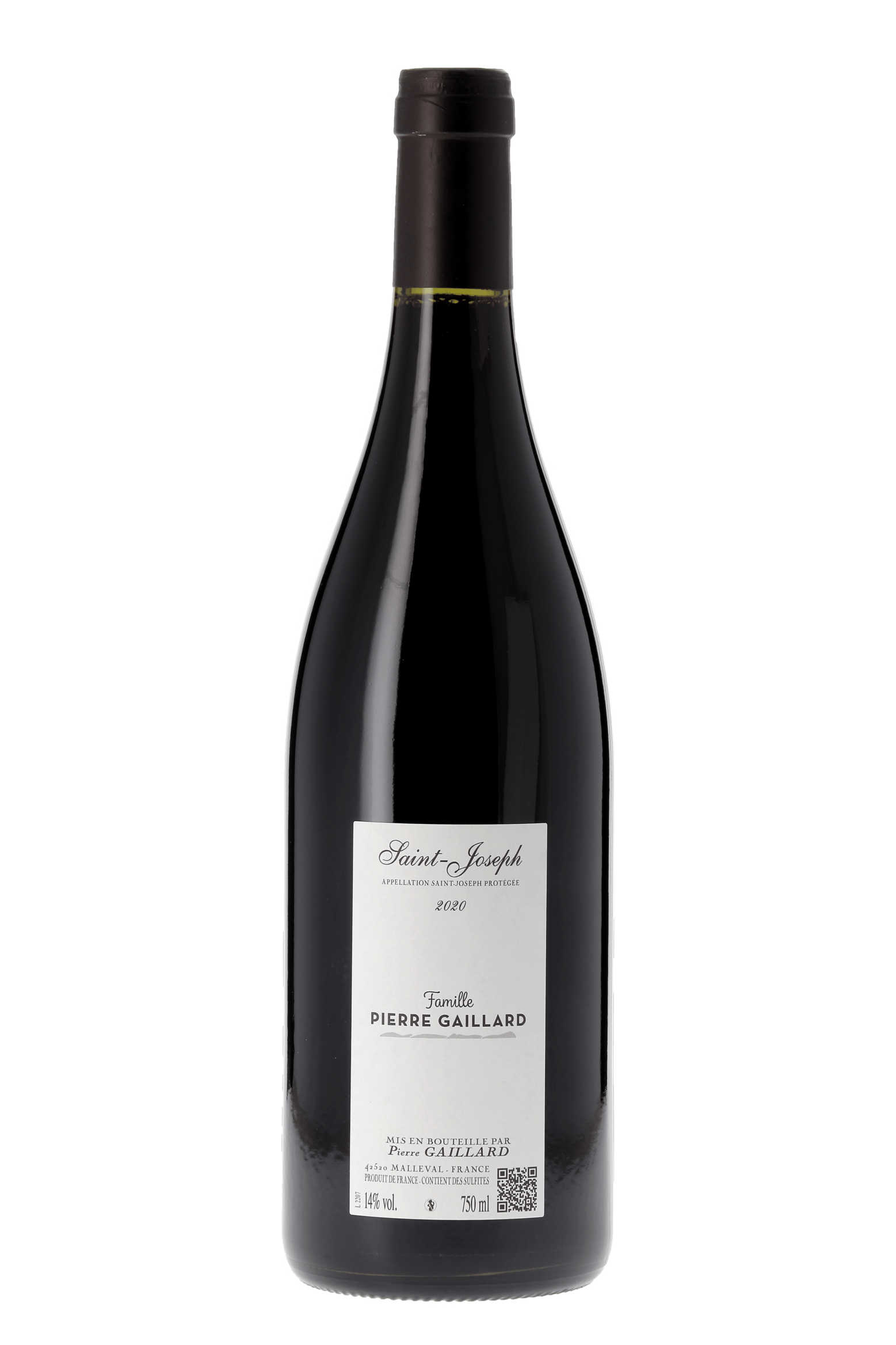 Saint-Joseph Domaine Pierre Gaillard 2020 - frontbs