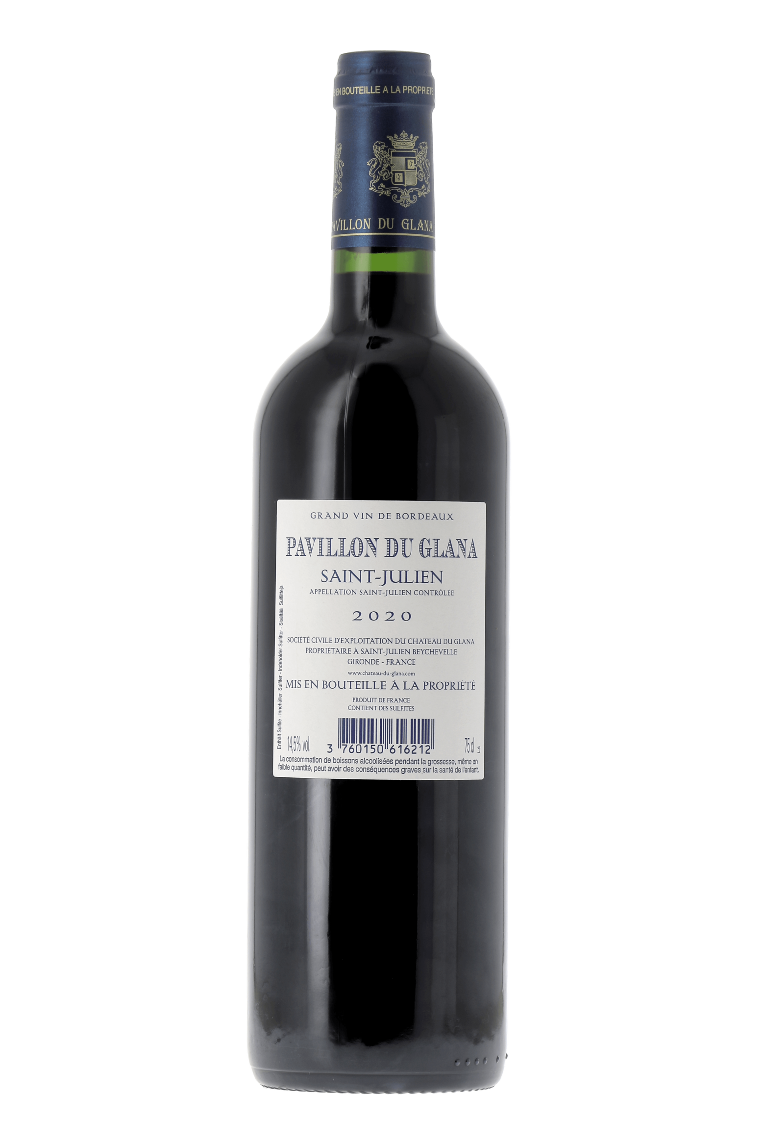 Saint-Julien Pavillon du Glana Château du Glana 2020 - frontbs