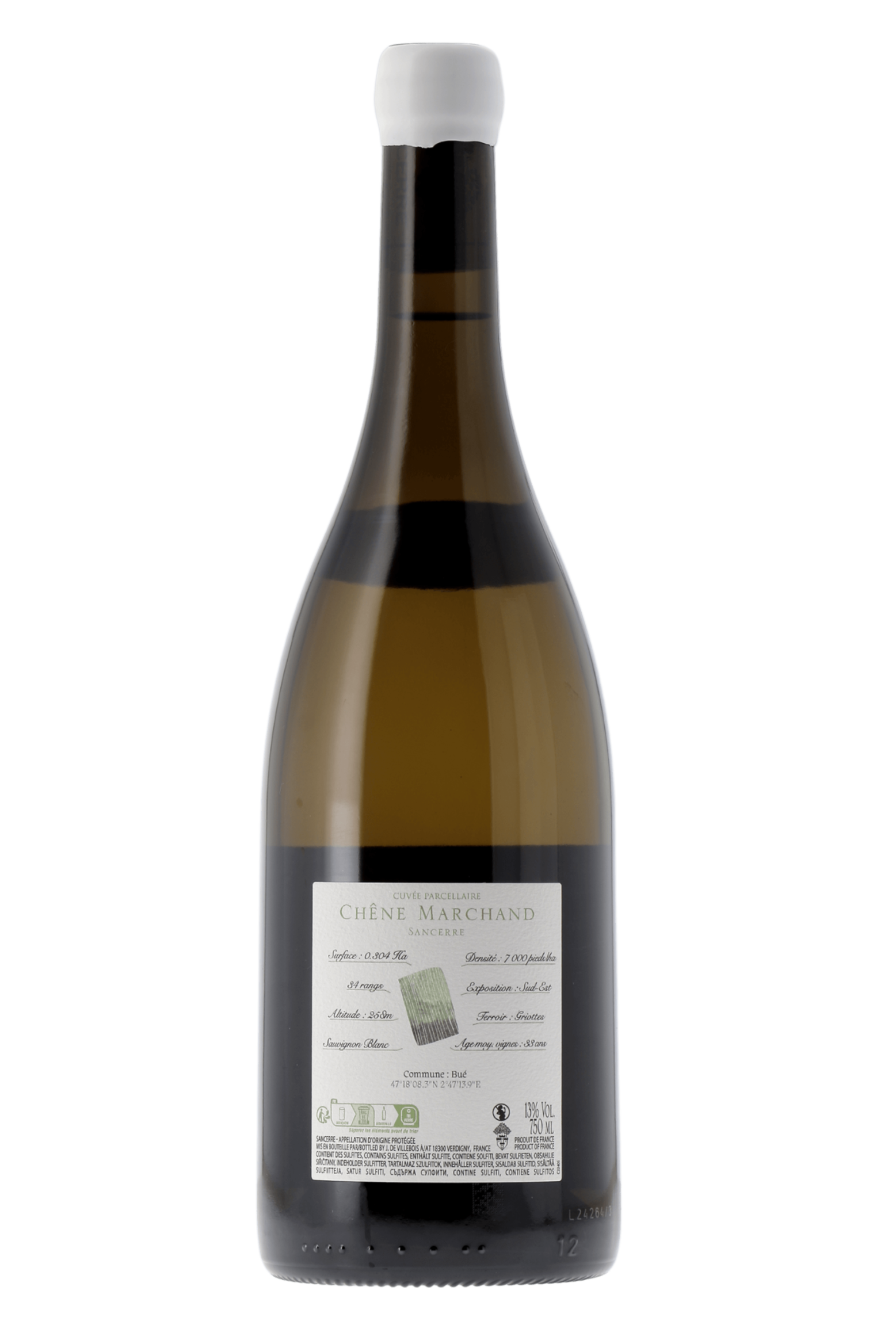 Sancerre Chêne Marchand J. de Villebois 2023 - frontbs