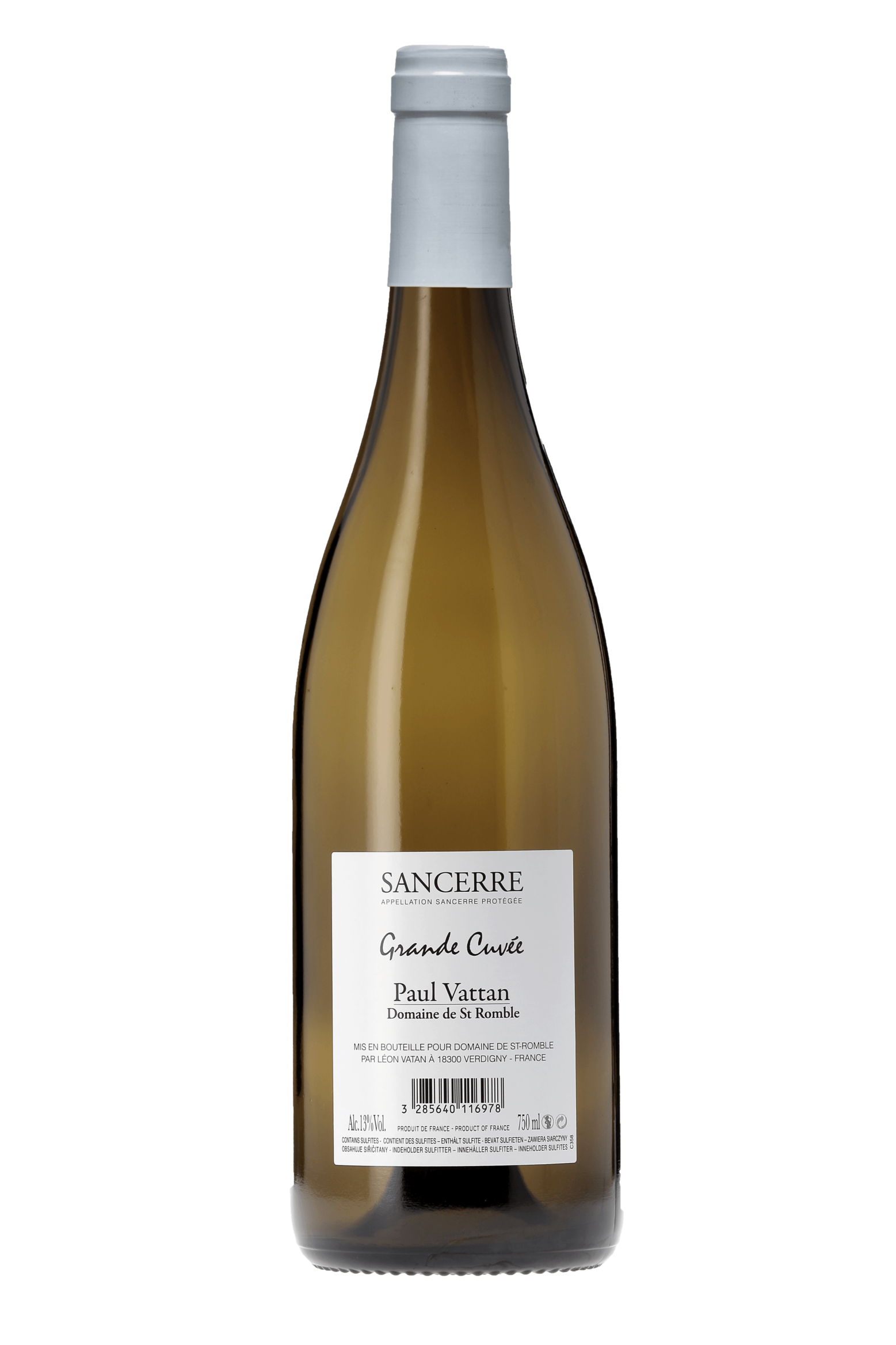 Sancerre Grande Cuvée Domaine St Romble 2022 - frontbs