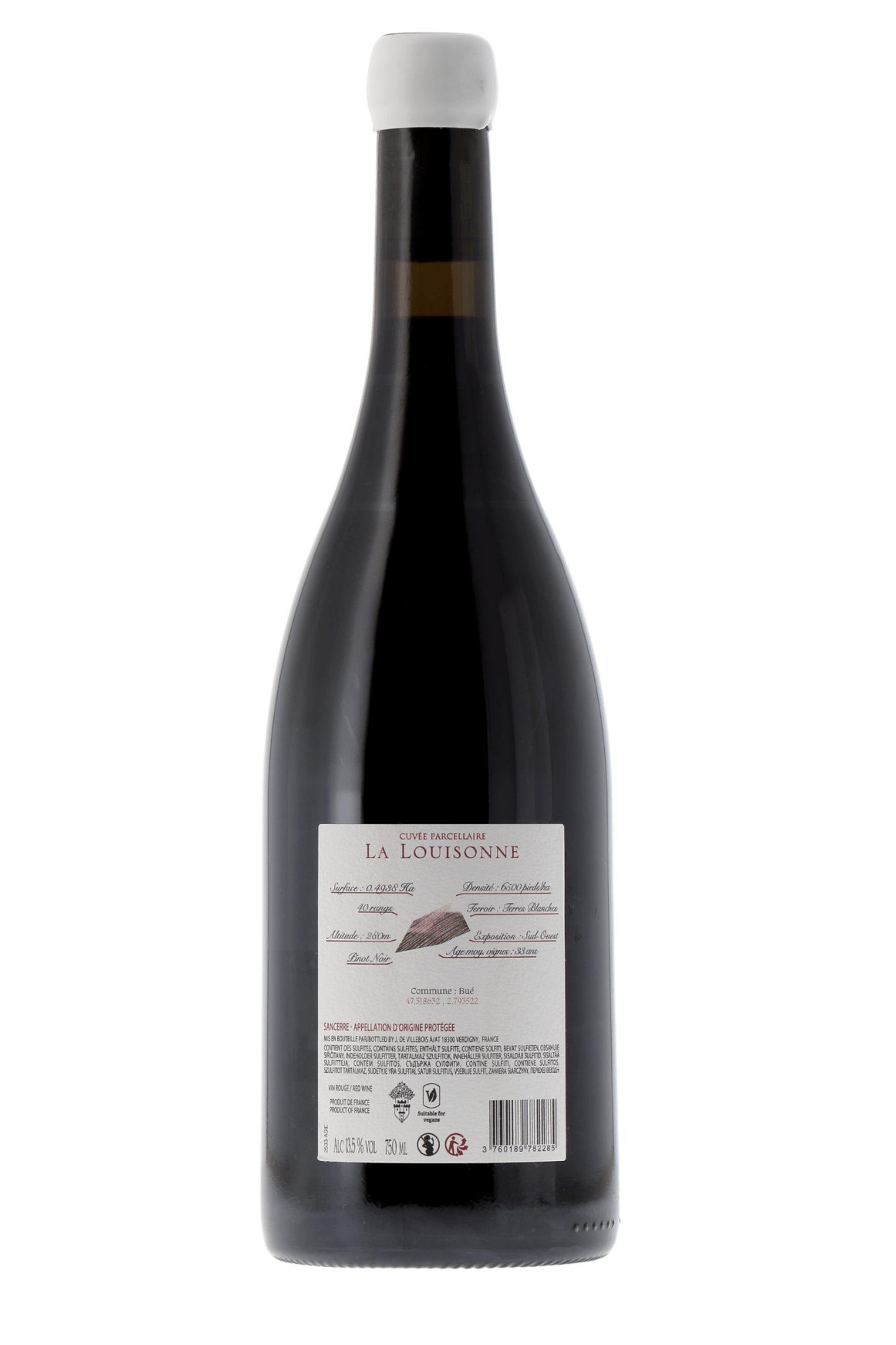 Sancerre La Louisonne J. de Villebois 2023 - frontbs