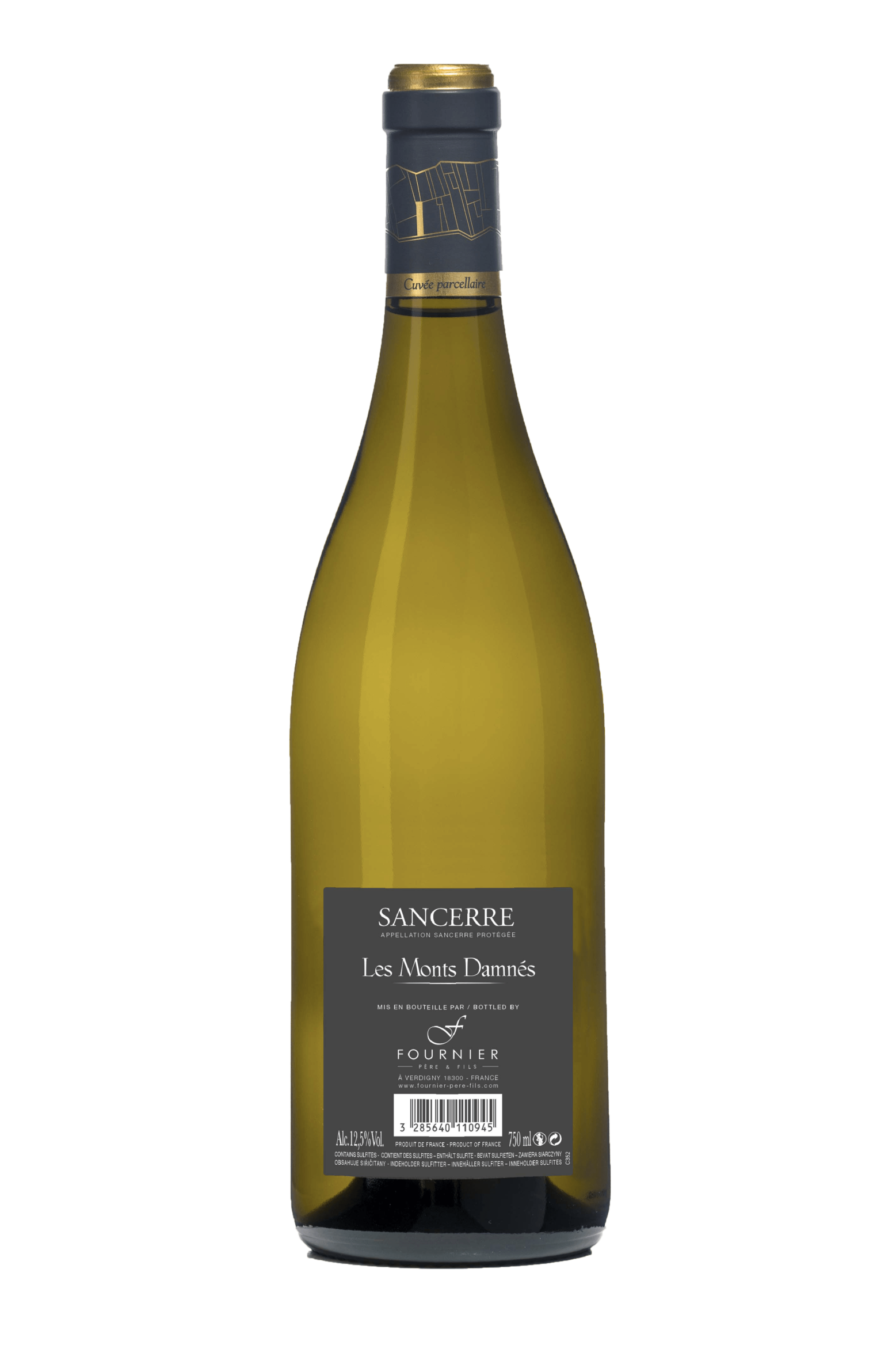 Sancerre Les Monts Damnés Fournier Père et Fils 2022 - frontbs