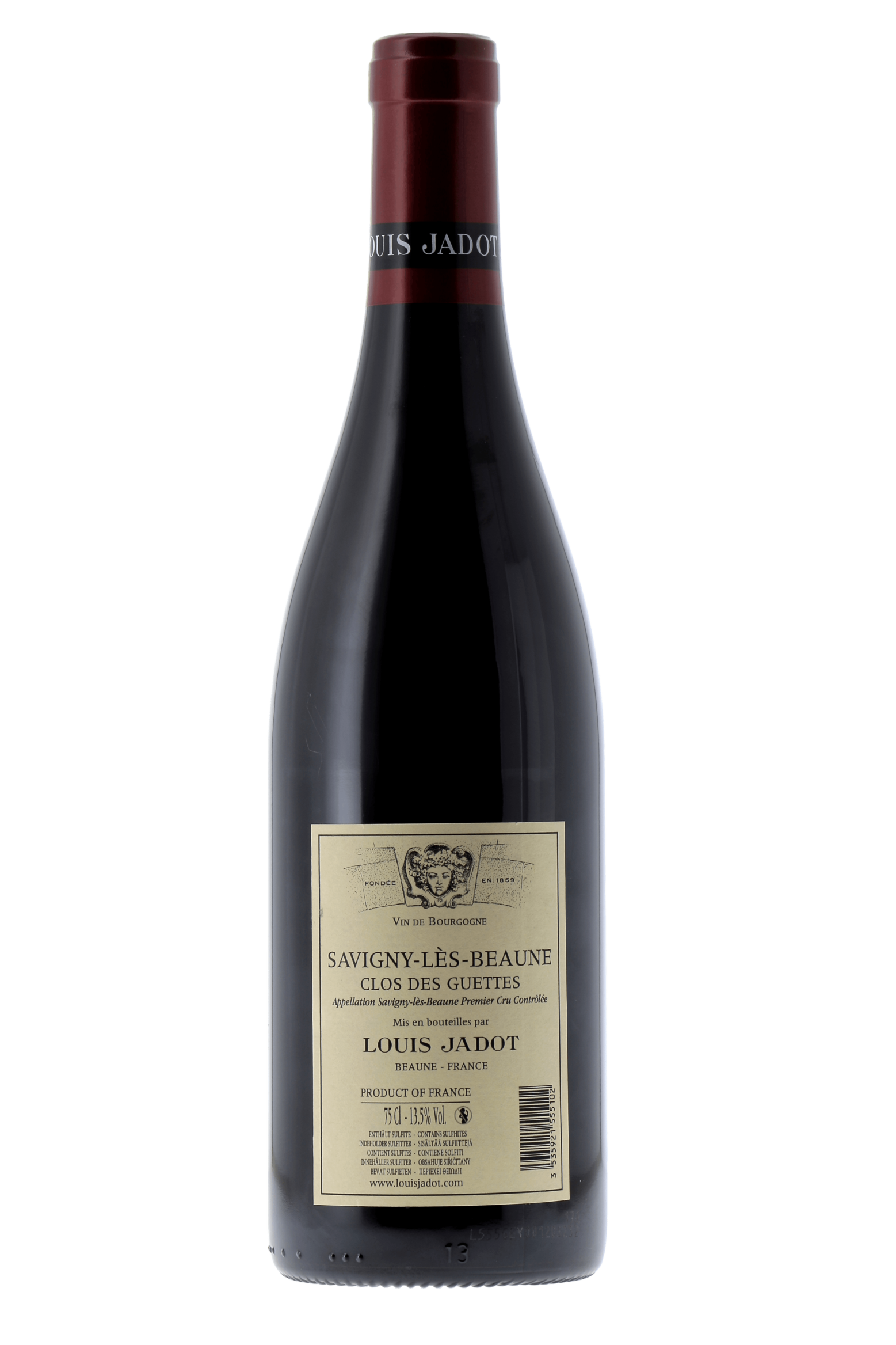 Savigny-lès-Beaune 1er Cru Clos des Guettes Clos des Guettes Louis Jadot 2020 - frontbs