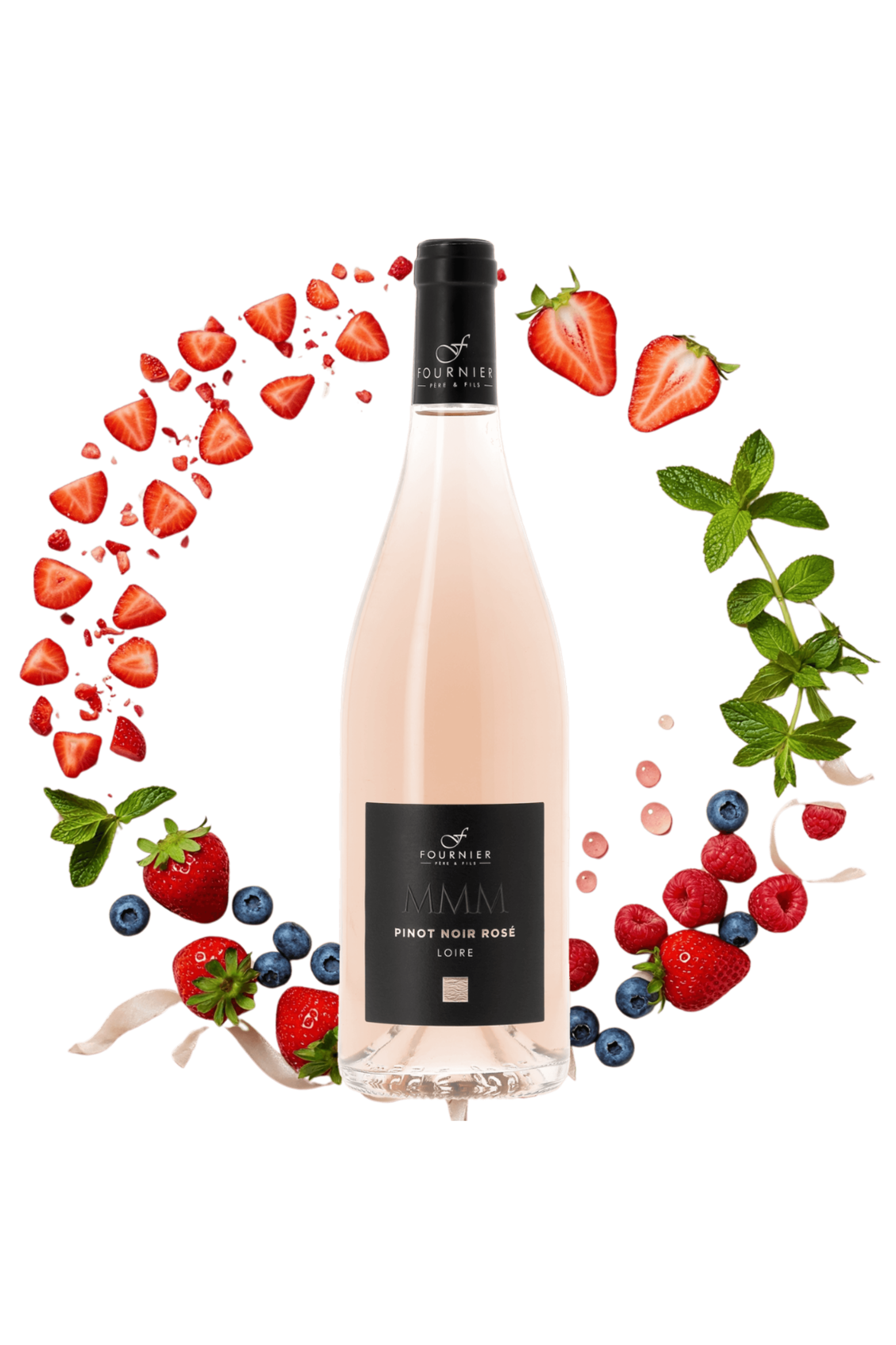 Val de Loire MMM rosé Pinot noir Fournier Père et Fils 2024 - frontbs