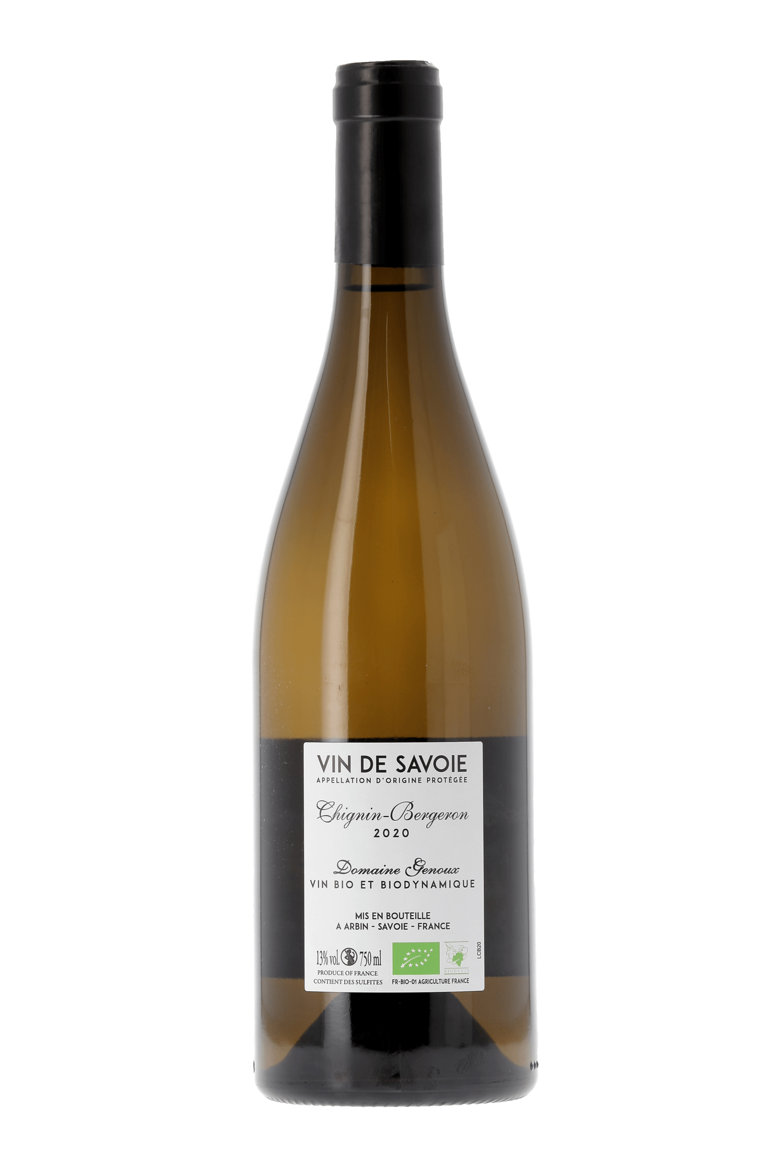 Vin de Savoie Le Grand Blanc Château de Mérande 2020 - frontbs