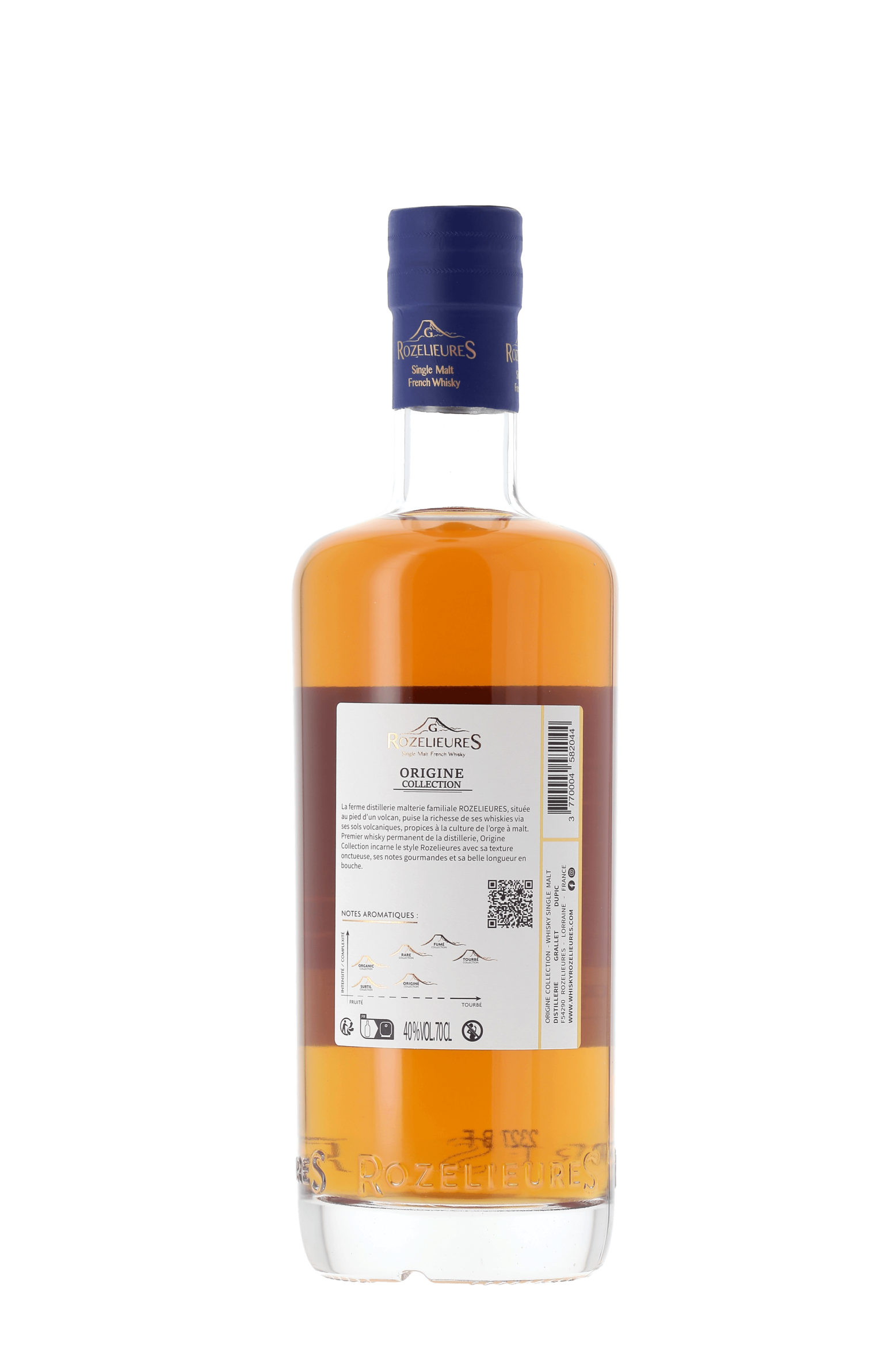 Whisky Cuvée Origine Rozelieures 70cl - frontbs