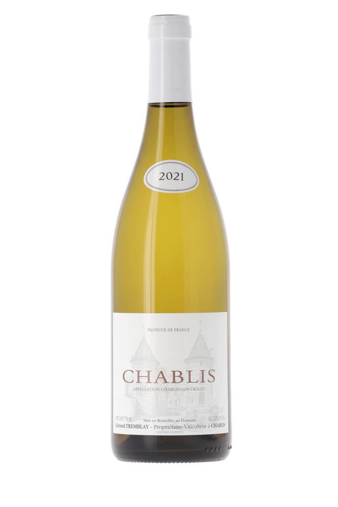 Chablis Domaine Gérard Tremblay 2021 - frontbs