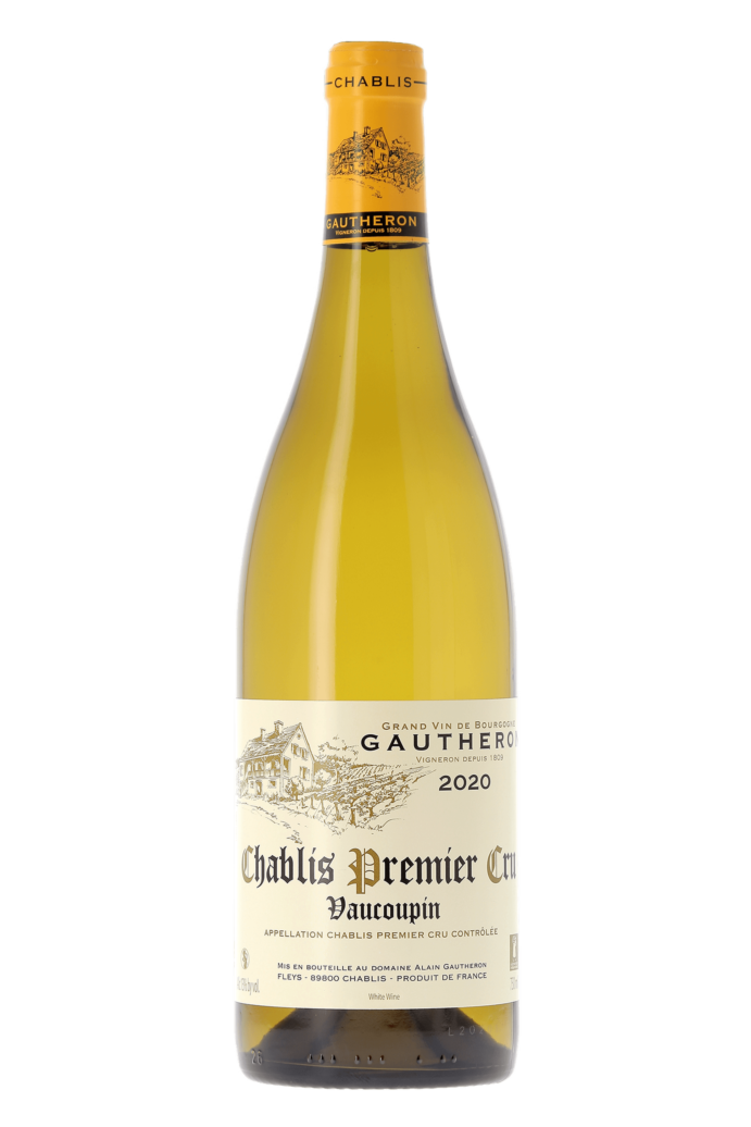 Chablis Premier Cru Vaucoupin Domaine Gautheron 2020 - frontbs