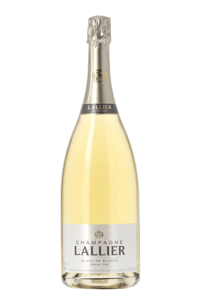 Champagne Blanc de Blancs Grand Cru Champagne Lallier NM 150cl - frontbs