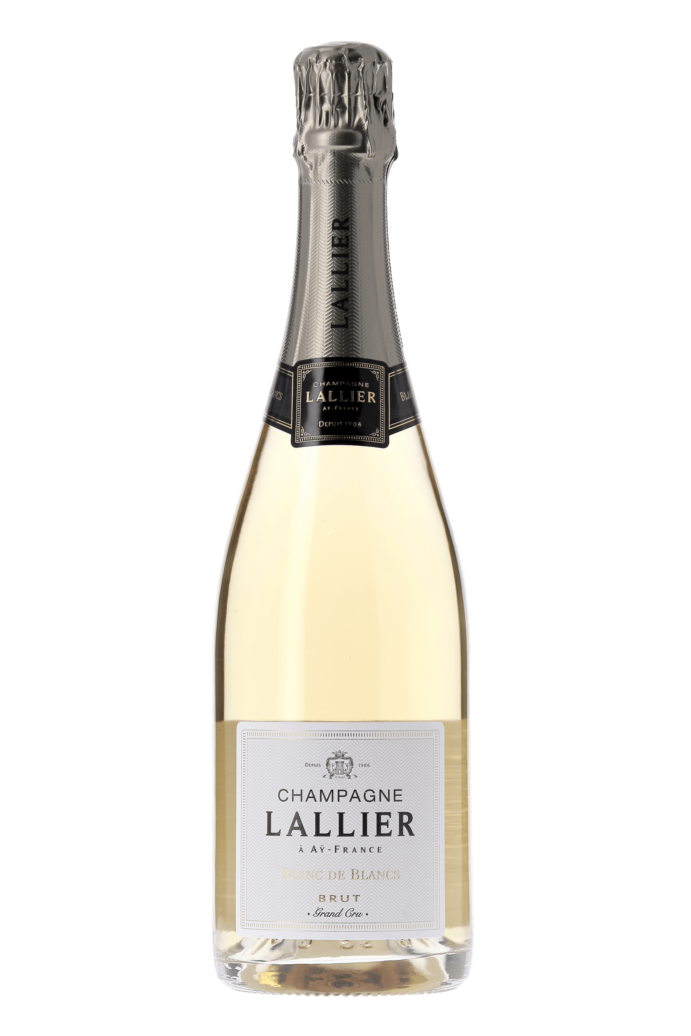 Champagne Blanc de Blancs Grand Cru Champagne Lallier NM - frontbs