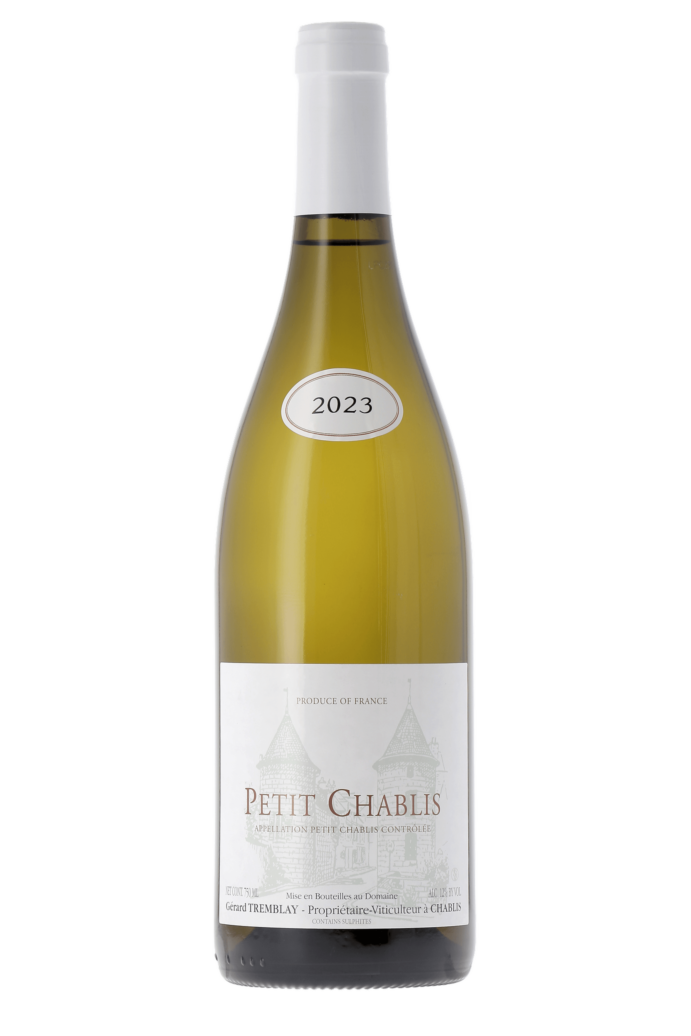 Petit Chablis Domaine Gérard Tremblay 2023 - frontbs