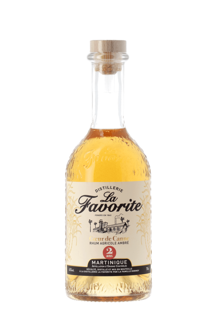 RHUM Coeurs de Canne Vieux 4 ans - La Favorite - frontbs
