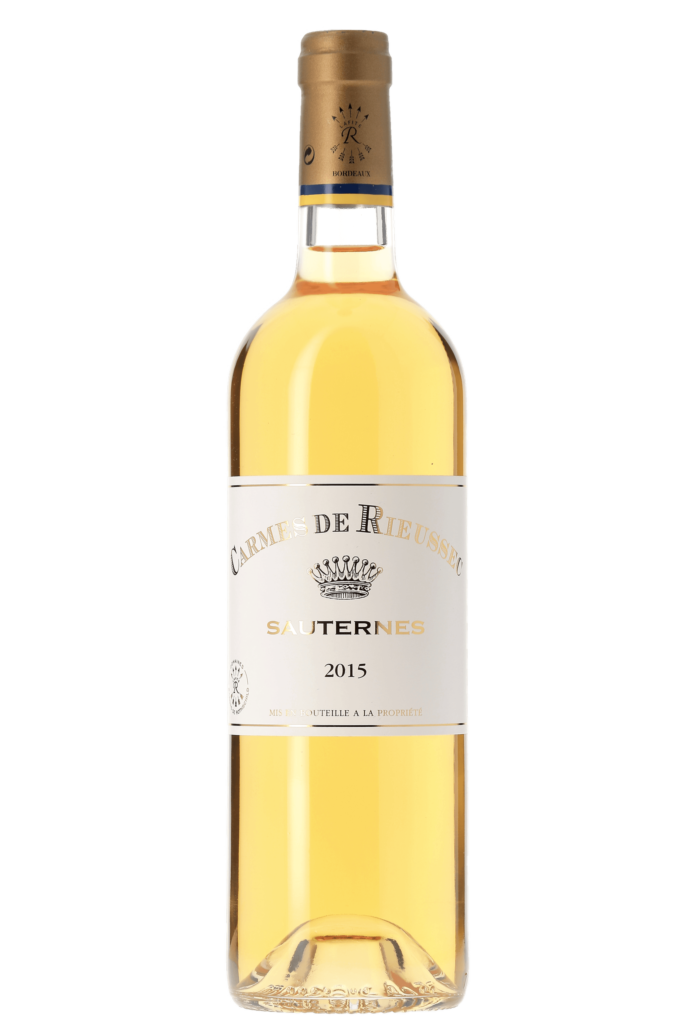 Sauternes Carmes de Rieussec Château Rieussec 2015 - frontbs