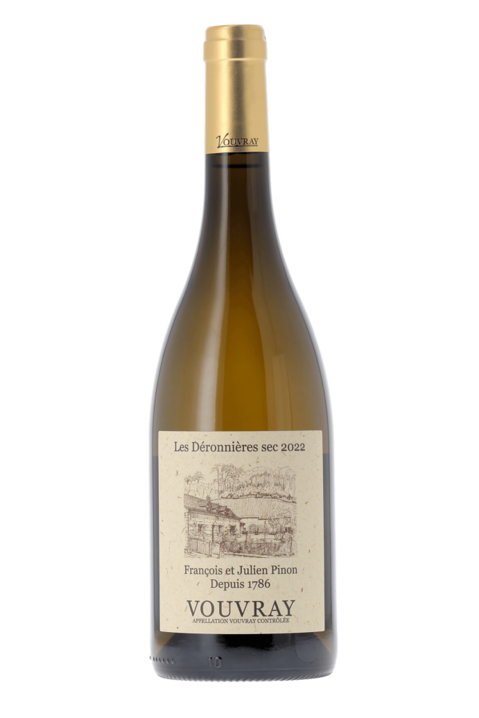 Vouvray Les Déronnières Domaine François & Julien Pinon 2022 - frontbs