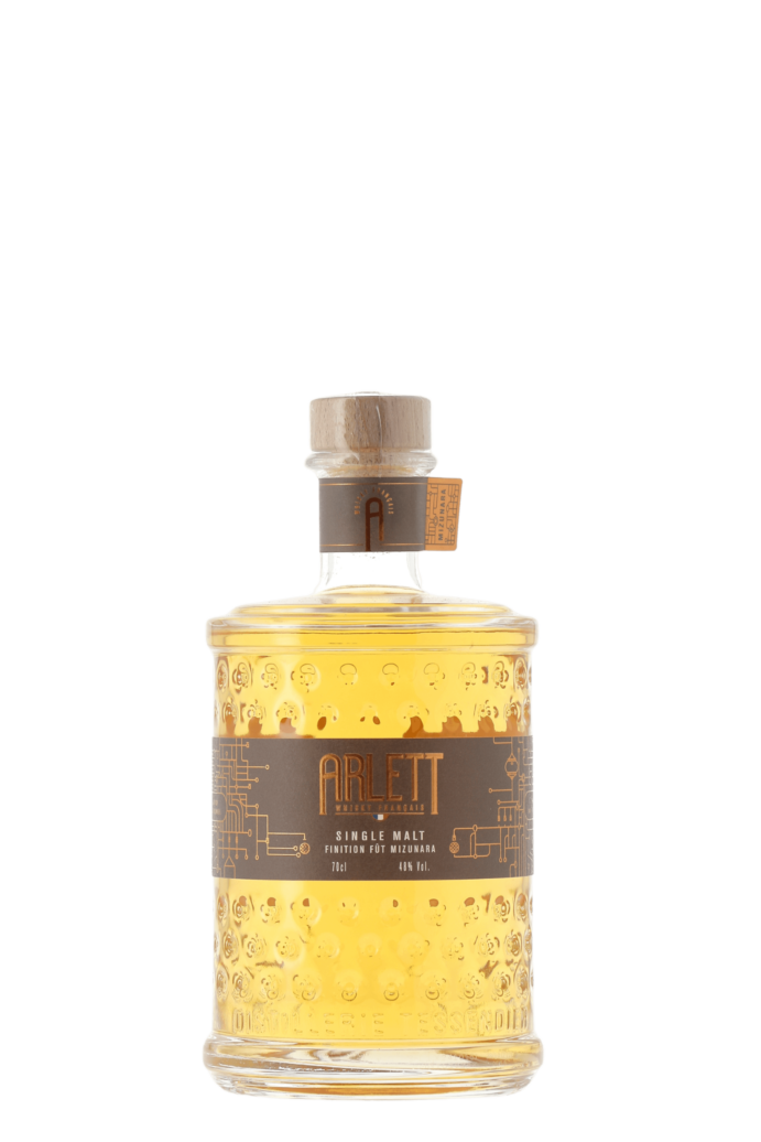 Whisky Arlett Single Malt Mizunara Distillerie Tessendier & Fils NM 70cl - frontbs