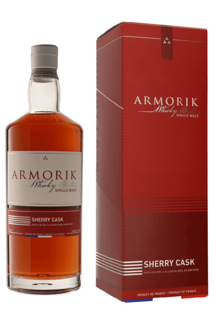 Whisky Armorik Sherry Cask Distillerie Warenghem 70cl - frontbs